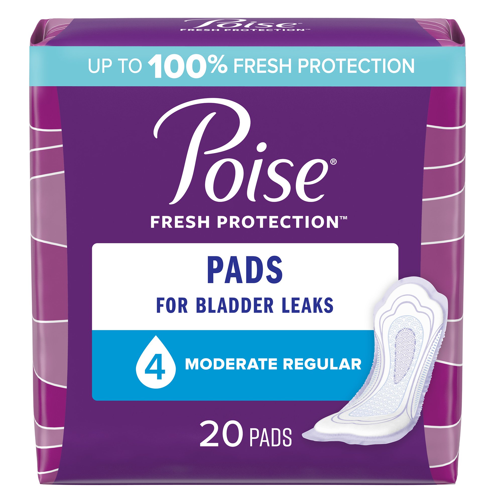 Kimberly Clark - 19564 Poise® Bladder Control Pads