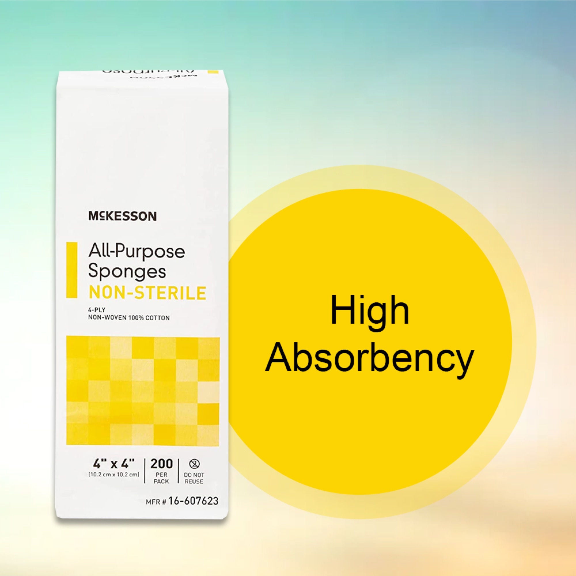 McKesson Nonwoven Sponge 16-607613 by McKesson Brand