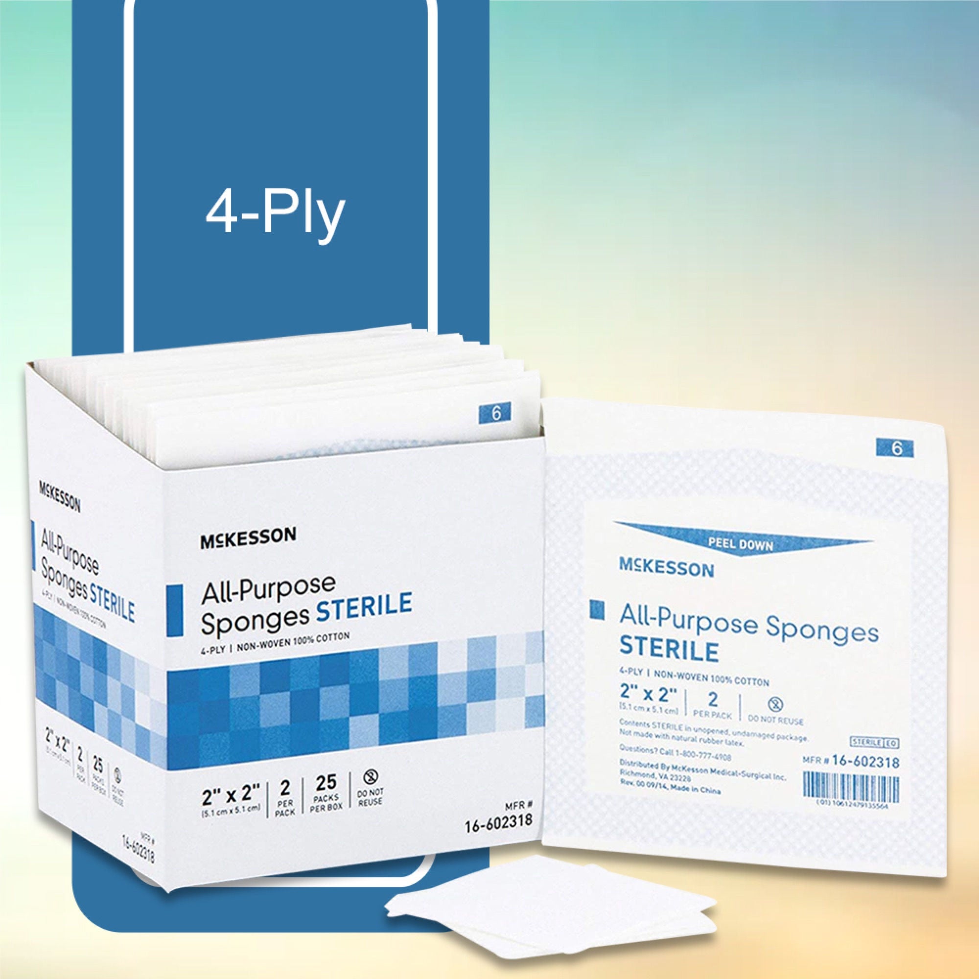 McKesson Nonwoven Sponge 16-602318 by McKesson Brand