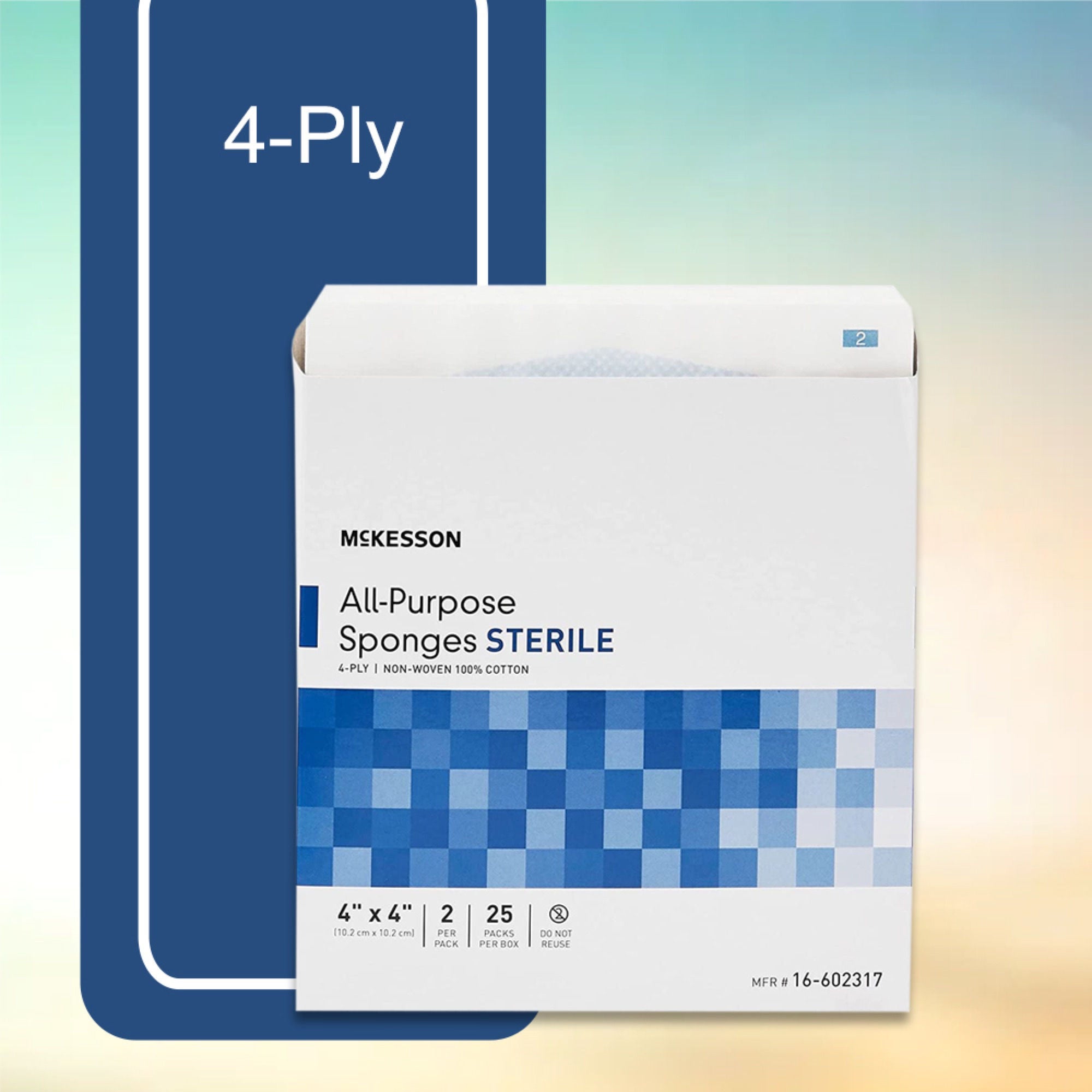 McKesson Brand - 16-602317 McKesson Sterile Nonwoven Sponge