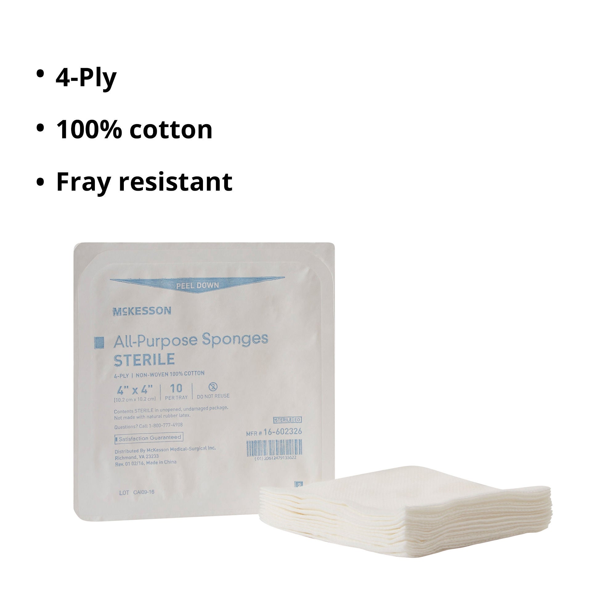 McKesson Nonwoven Sponge 16-602326 by McKesson Brand