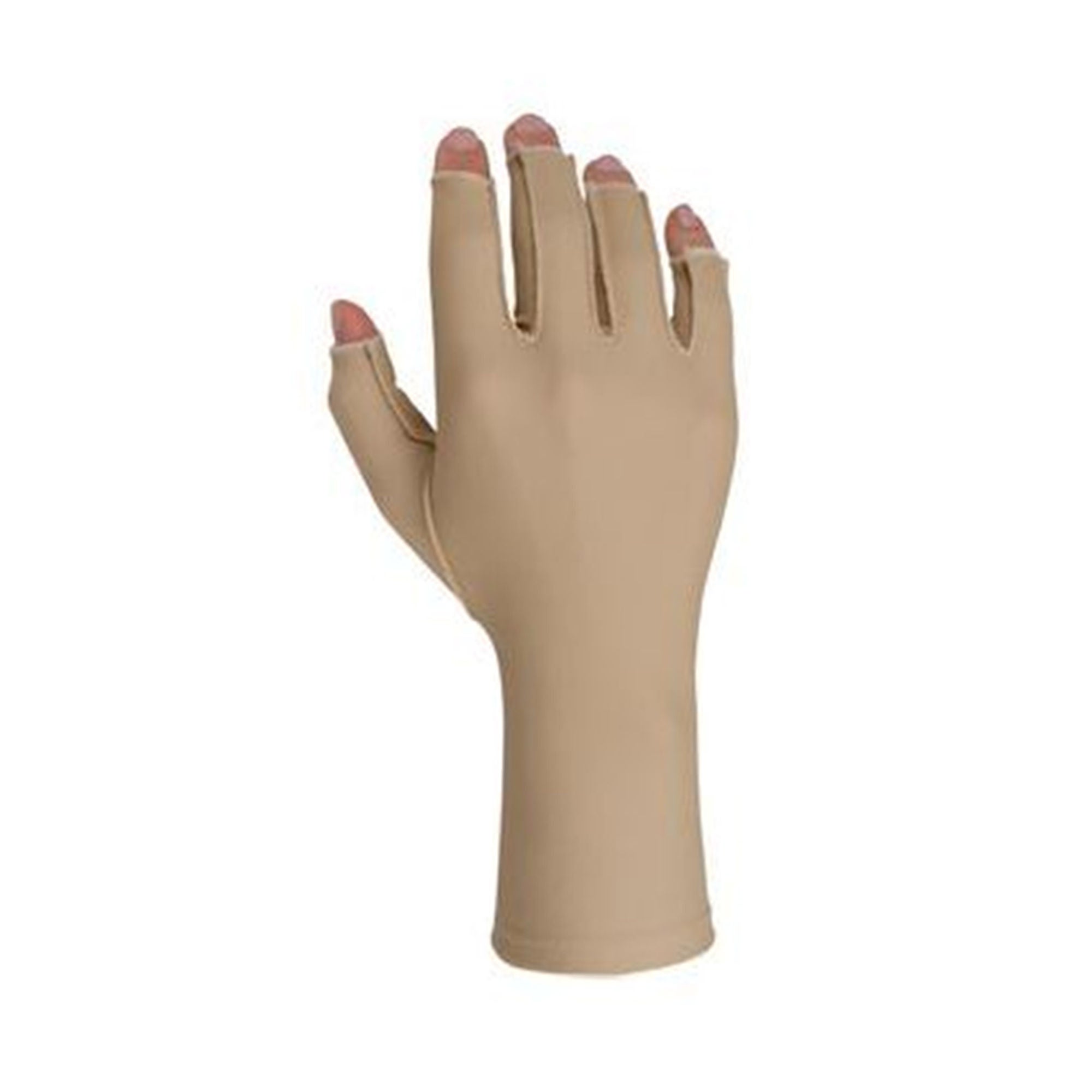 Performance Health - 081281740 Compression Glove Edema Gloves 2 Open Finger X-Small Over-the-Wrist Length Right Hand