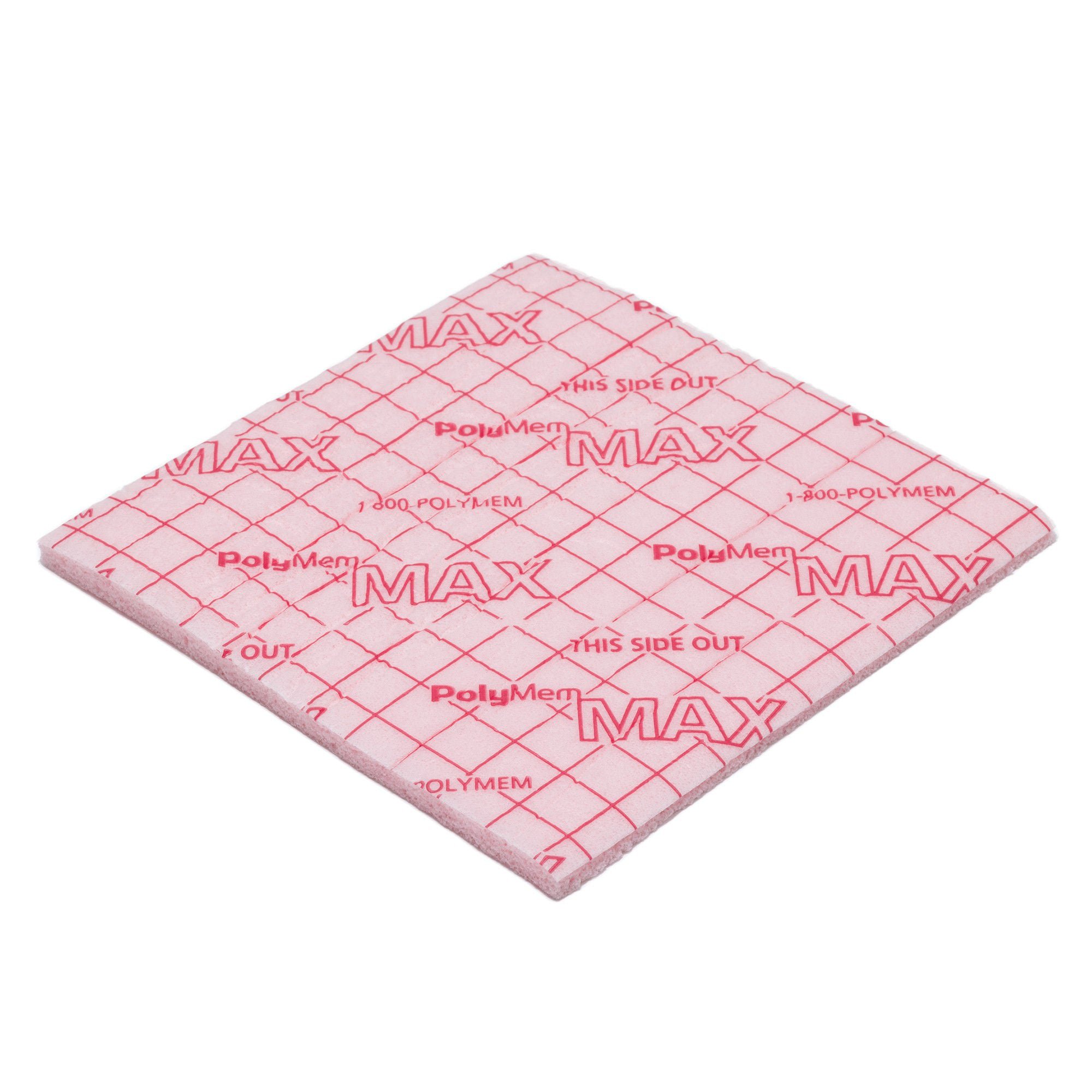 Ferris Manufacturing - 5045 PolyMem® Max® Nonadhesive without Border Foam Dressing, 4½ x 4½ Inch