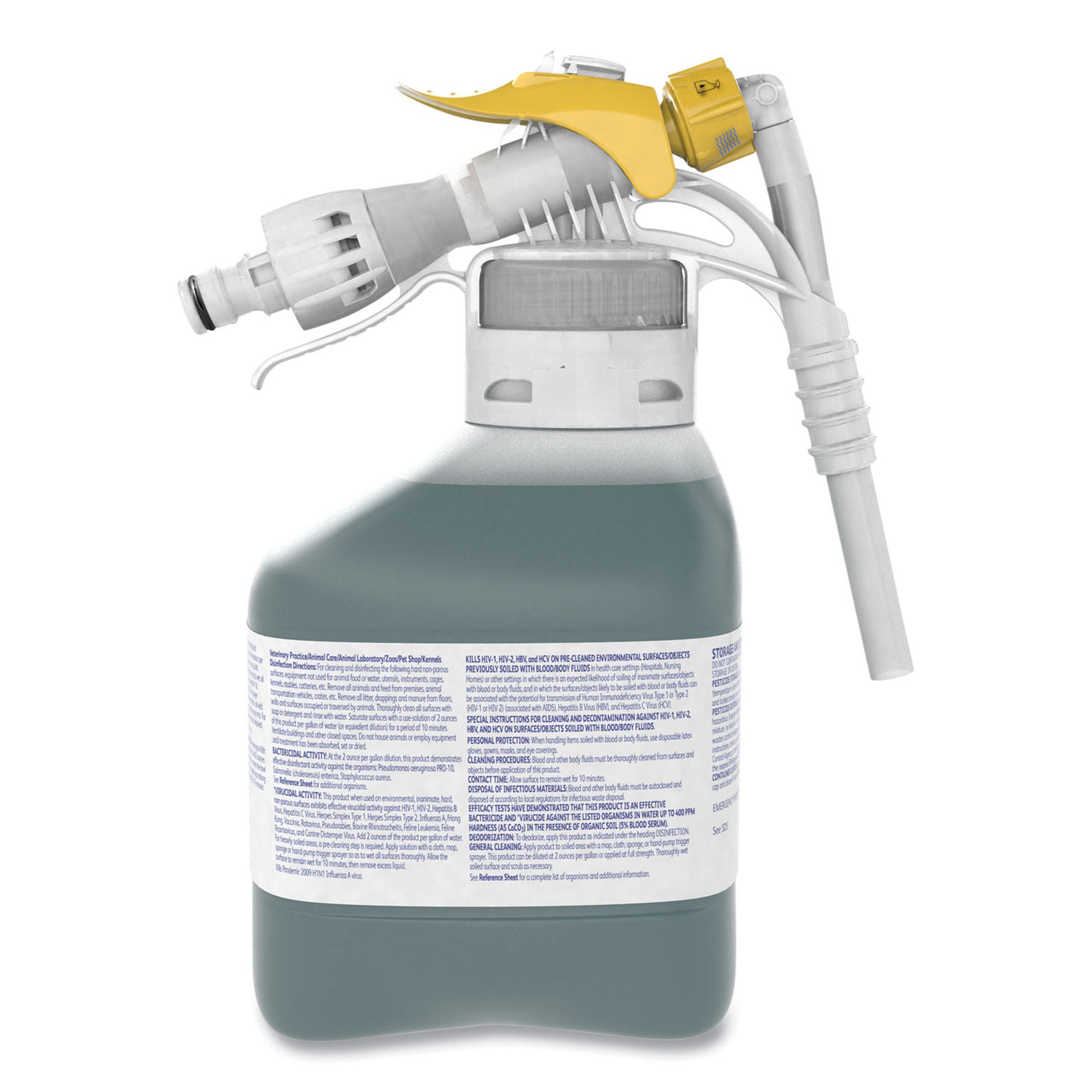 Essendant Co-United Stationers - DVS3063437 Surface Disinfectant Cleaner Diversey™ Crew® Restroom Floor and Surface Nonacidic RTD® Dispensing System Liquid Concentrate 1.5 Liter Bottle Fresh Scent NonSterile