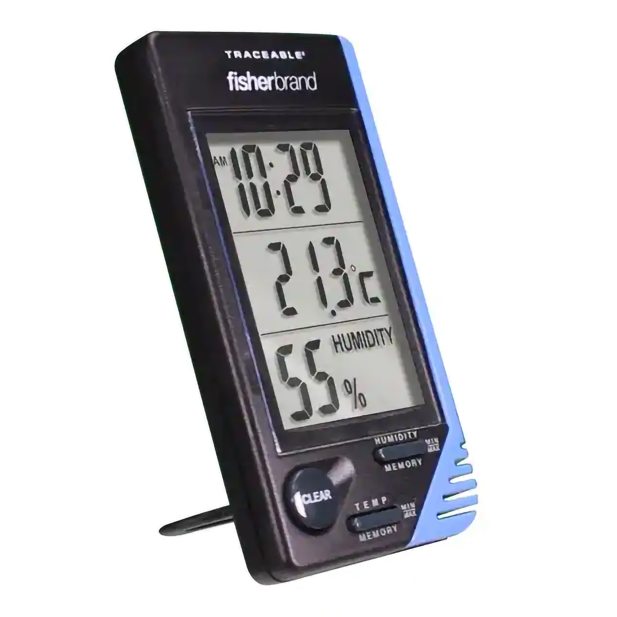 PANTek Technologies LLC 066624 - Fisherbrand™ Traceable® Digital Thermometer / Hygrometer, 32° to 122° F - 1/Each