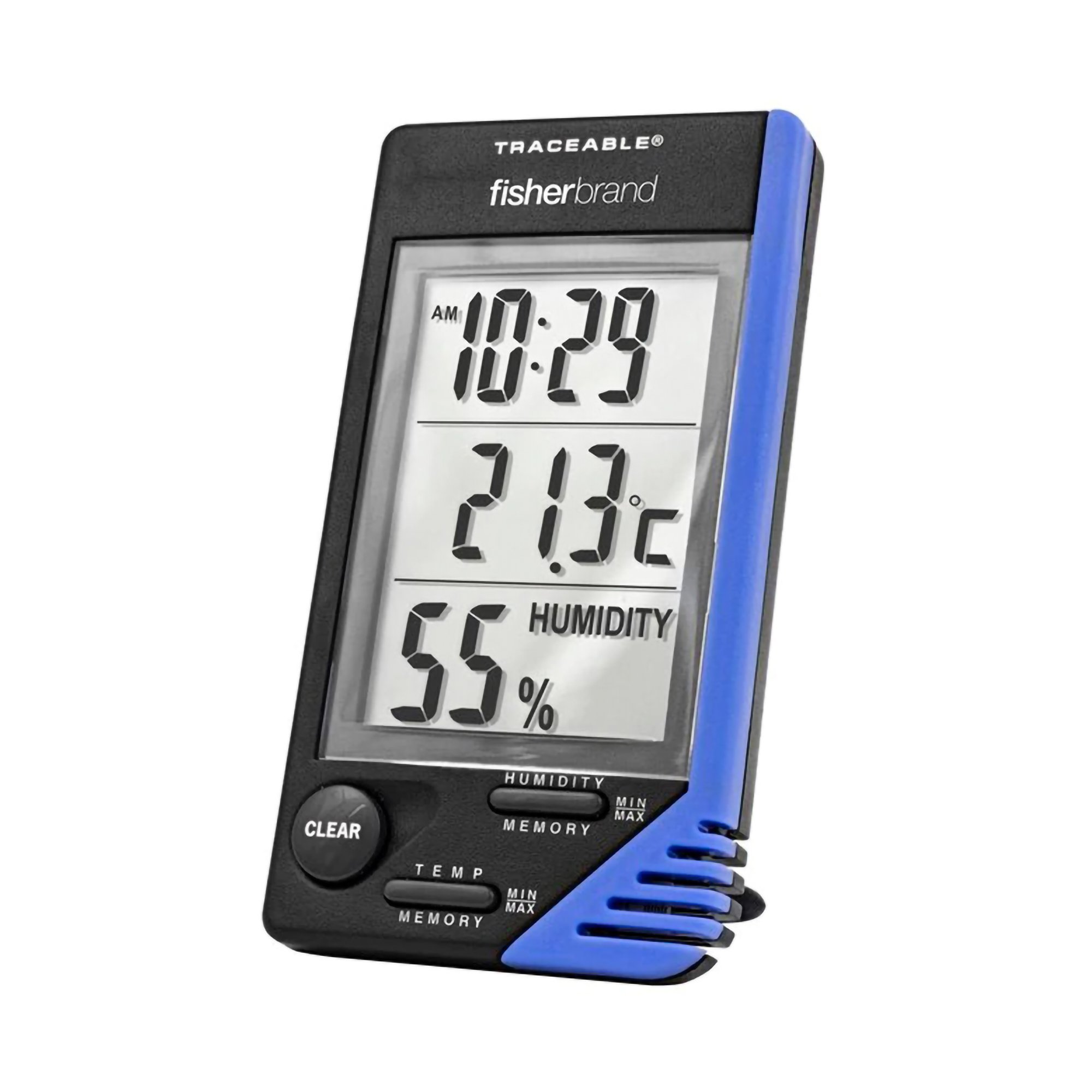 PANTek Technologies LLC 066624 - Fisherbrand™ Traceable® Digital Thermometer / Hygrometer, 32° to 122° F - 1/Each