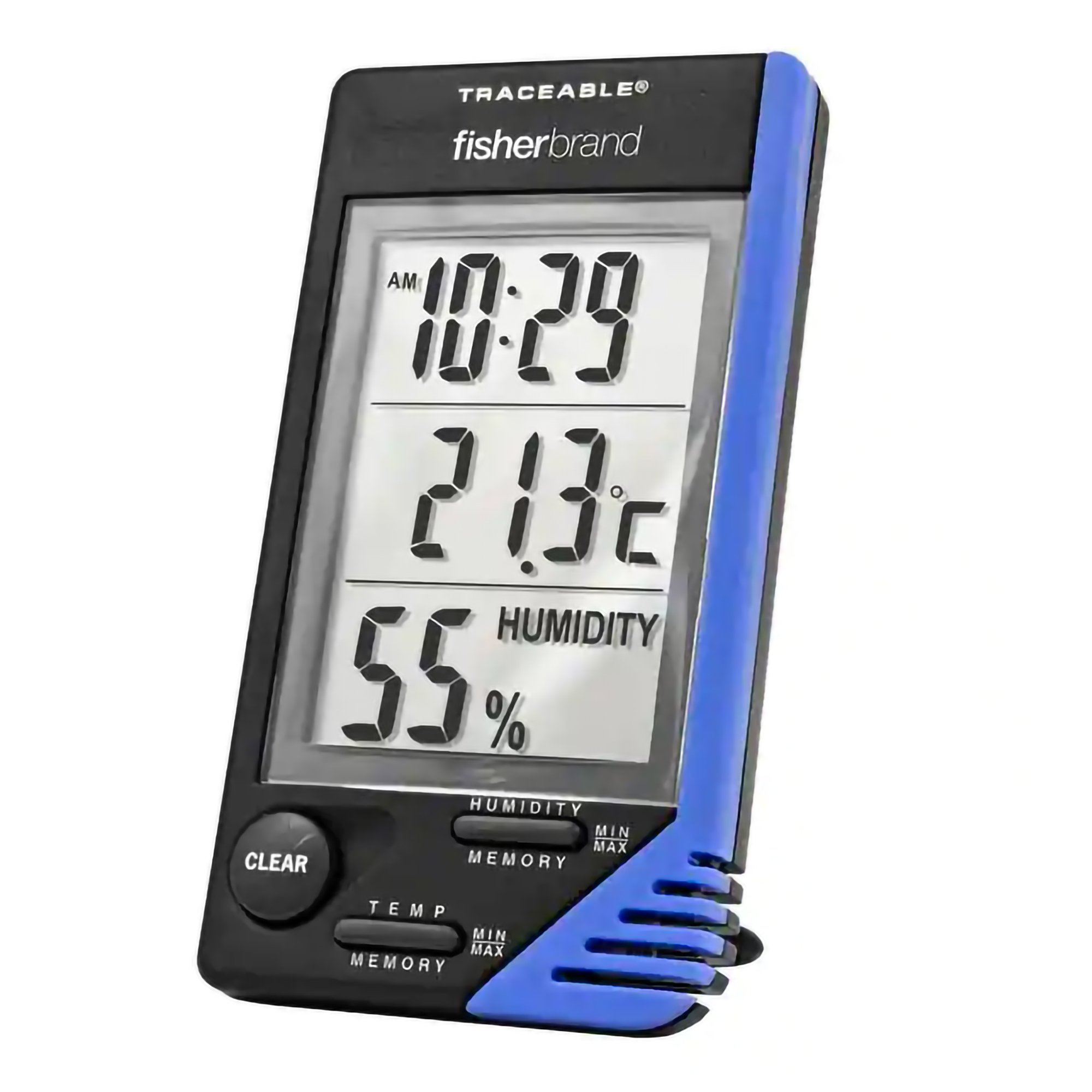 PANTek Technologies LLC 066624 - Fisherbrand™ Traceable® Digital Thermometer / Hygrometer, 32° to 122° F - 1/Each