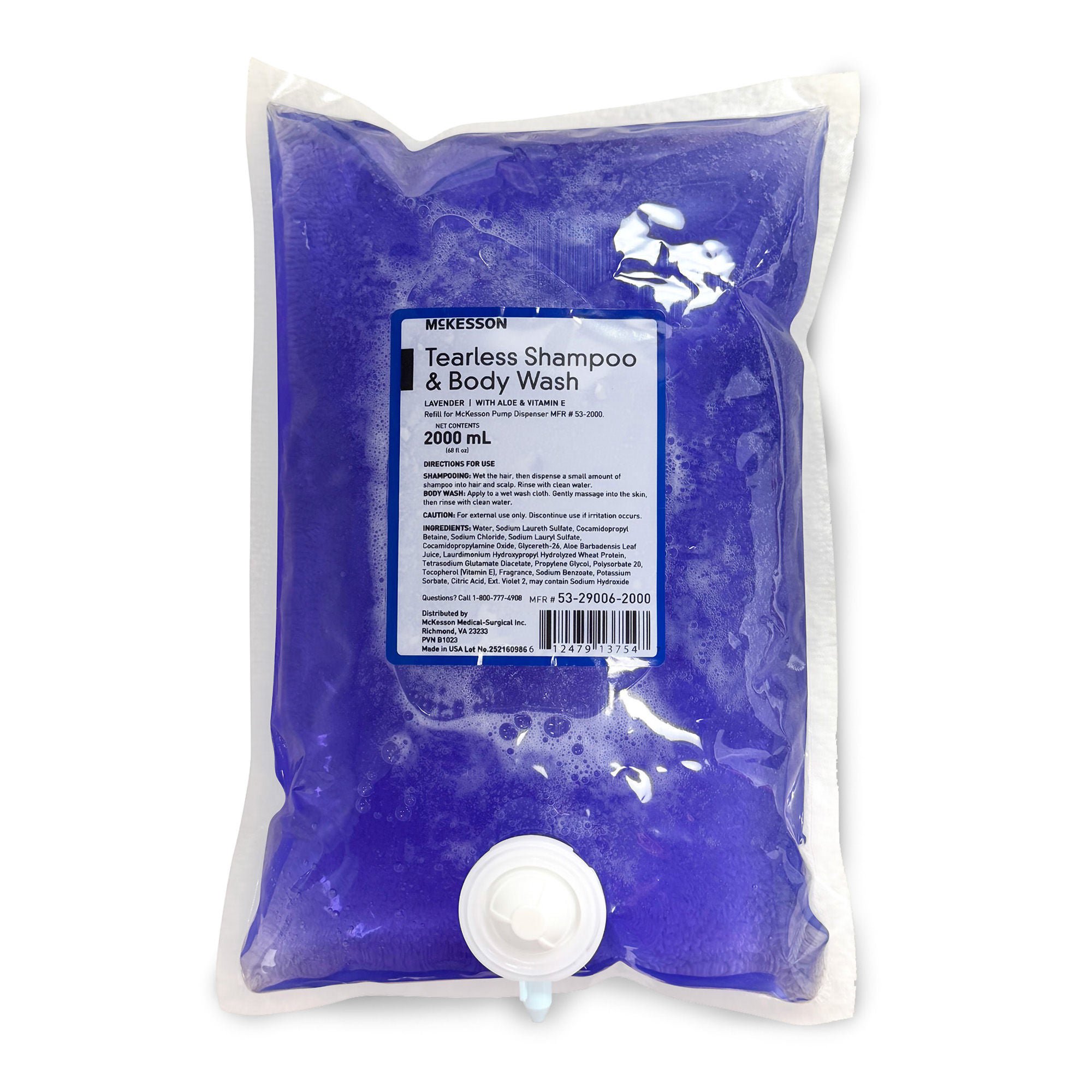 McKesson Brand - 53-29006-2000 McKesson Tearless Shampoo & Body Wash