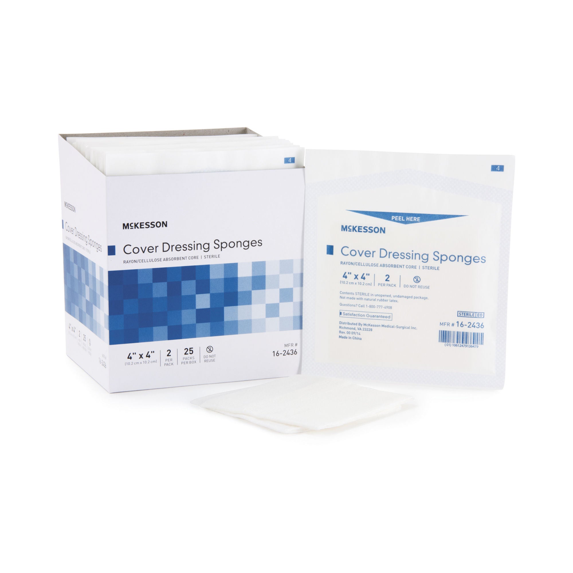 McKesson Cellulose Filled Nonwoven Sponge 16-2436 by McKesson Brand