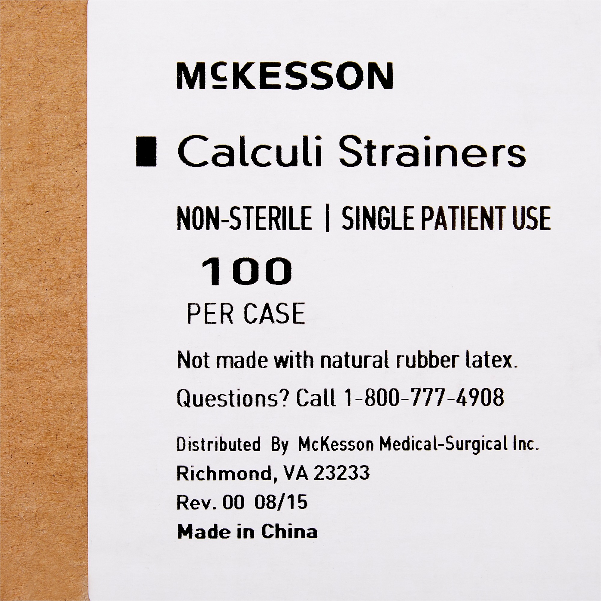 McKesson Brand - 25-460 McKesson Calculi Strainer