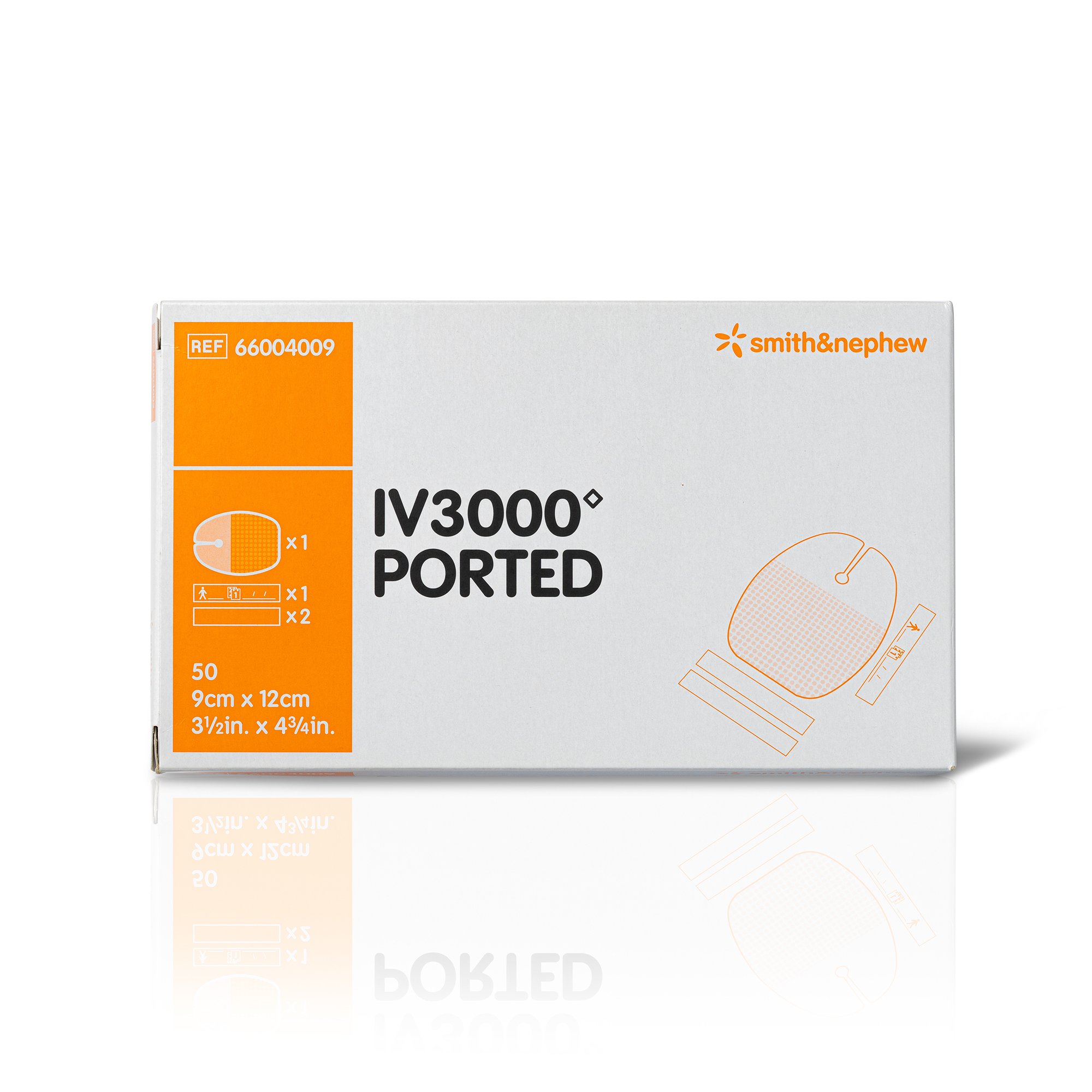 Smith & Nephew - 66004009 IV3000™ 1-Hand Delivery Moisture Responsive Catheter Dressing