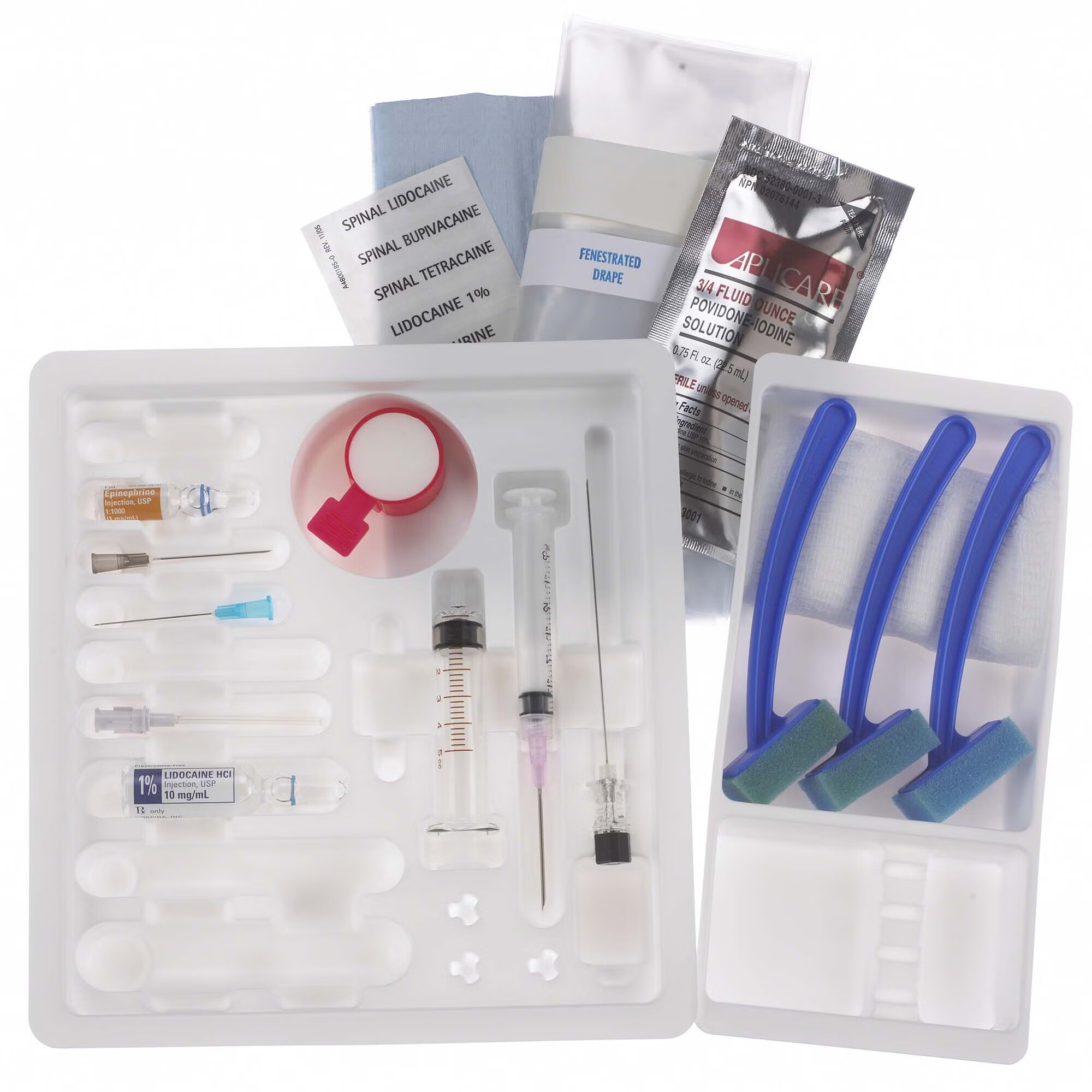 B. Braun - 333235 Spinal Anesthesia Tray Spinocan® 22 Gauge 3.5 Inch L