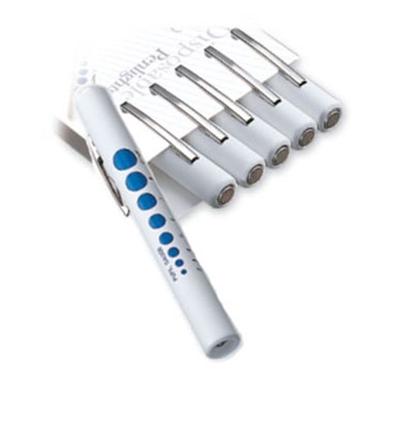 American Diagnostic Corp 351P - ADC Light Adlite™ Disposable Pen Light with Pupil Gauge - 6/Pack