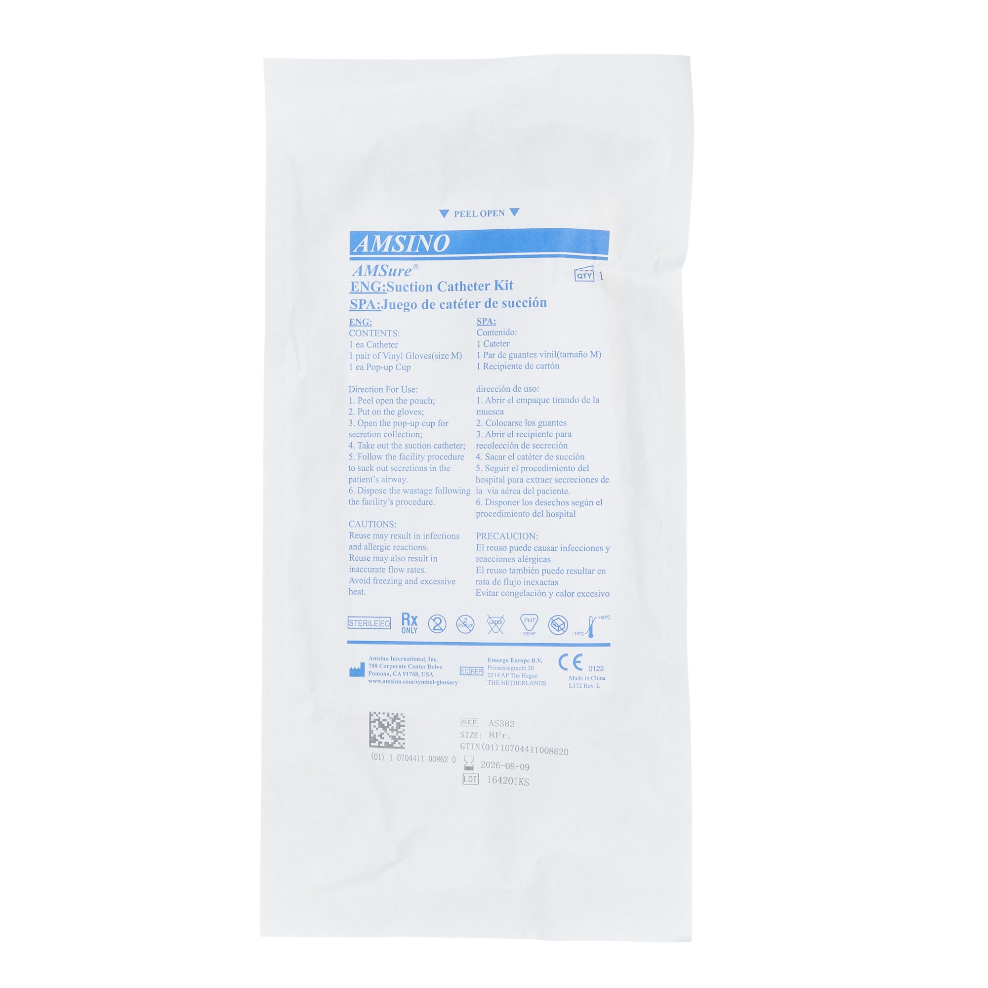 Amsino International - AS382 AMSure® Suction Catheter Kit