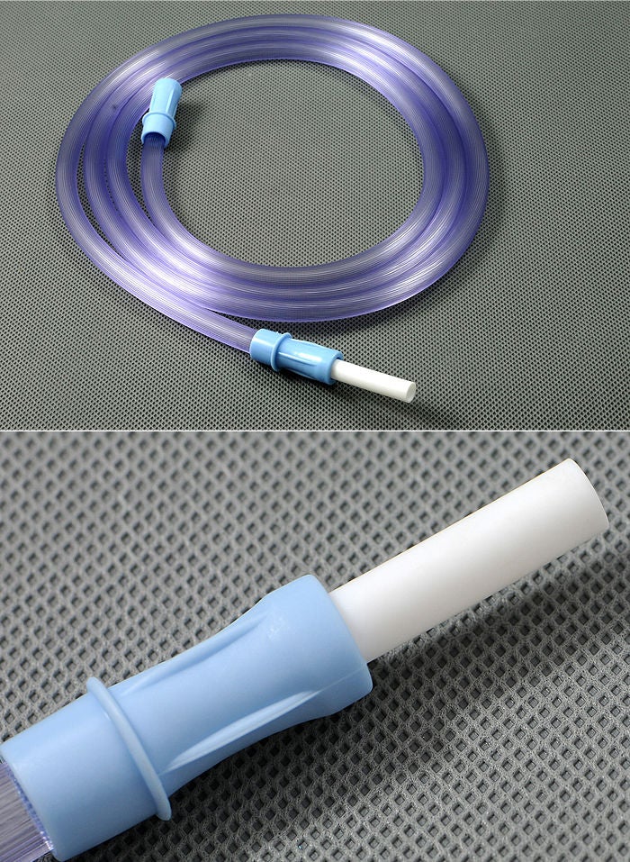 Amsino International - AS827 Suction Tubing AMSure® Clear 1/4 Inch I.D. 12 Foot Length Non-Conductive Plastic Sterile