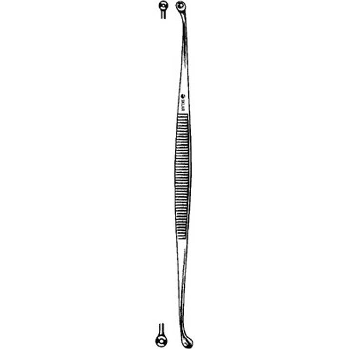 Sklar - 06-4191 Comedone Extractor Sklar® Unna 5-3/4 Inch Length Stainless Steel