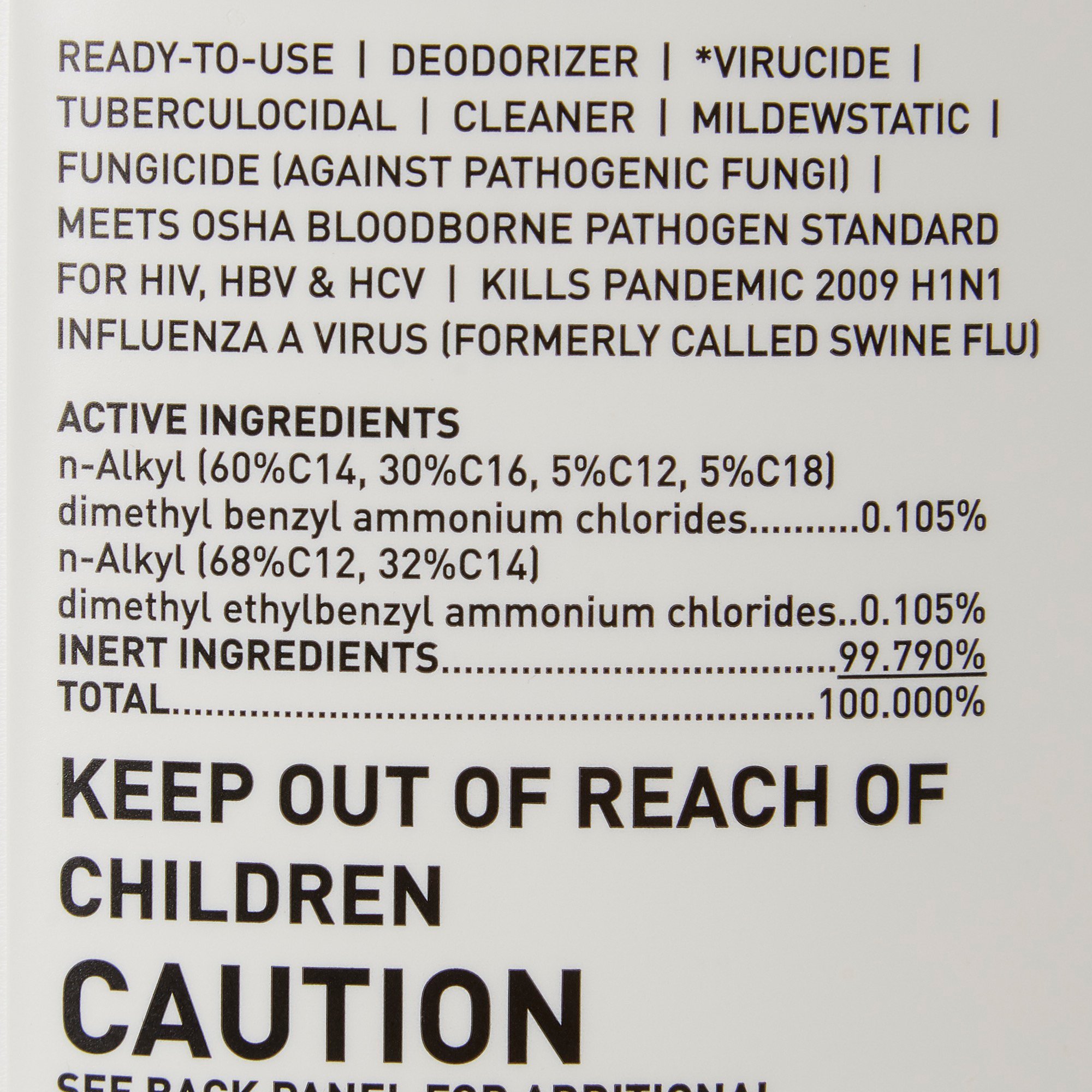 McKesson Brand 53-28561 - McKesson Pro-Tech Surface Disinfectant Cleaner Alcohol-Based Liquid Floral Scent - 1/Each, 4/Case