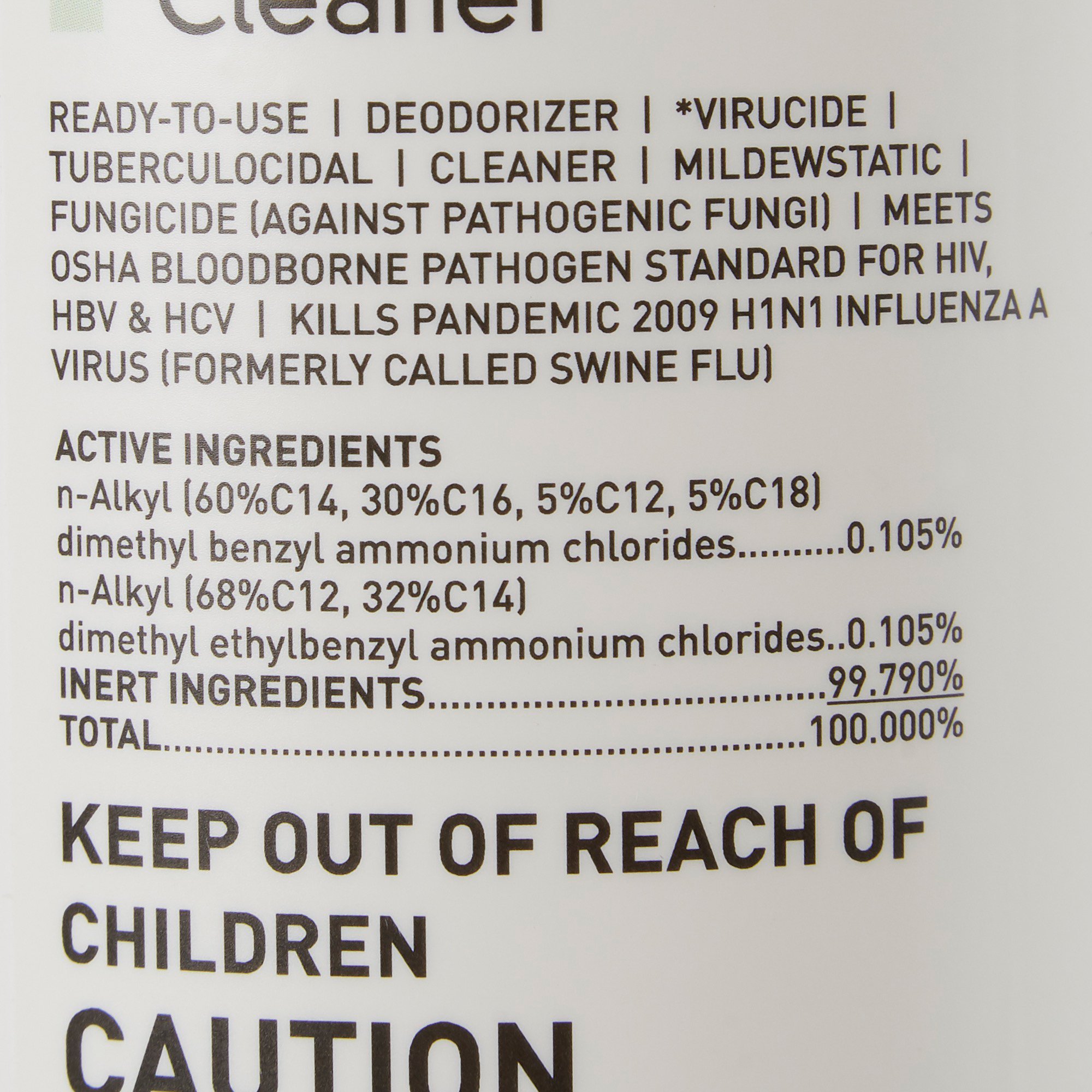 McKesson Brand 53-28564 - McKesson Pro-Tech Surface Disinfectant Cleaner Alcohol-Based Liquid Floral Scent - 1/Each, 12/Case