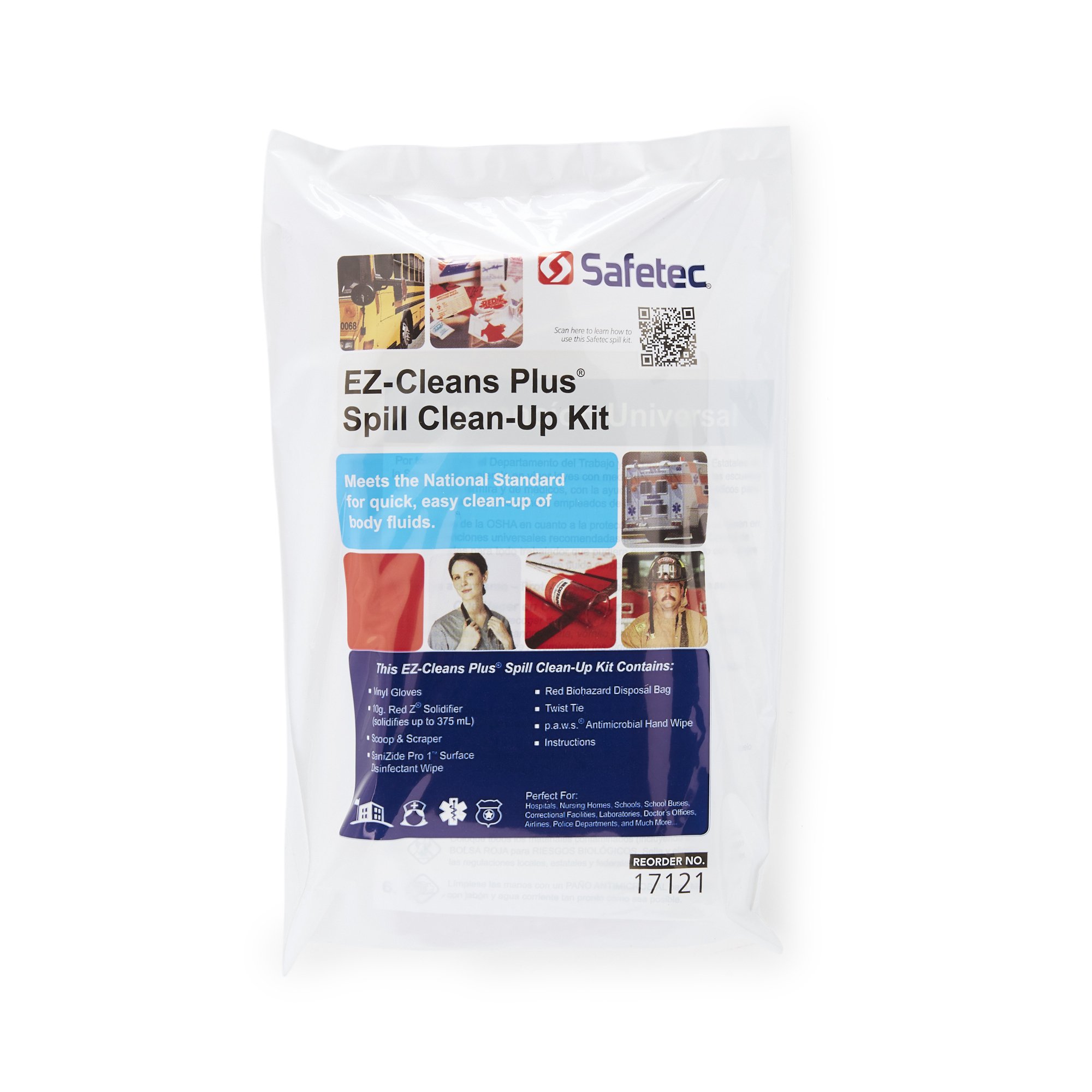 Safetec of America - 17121 EZ Cleans Plus™ Spill Kit