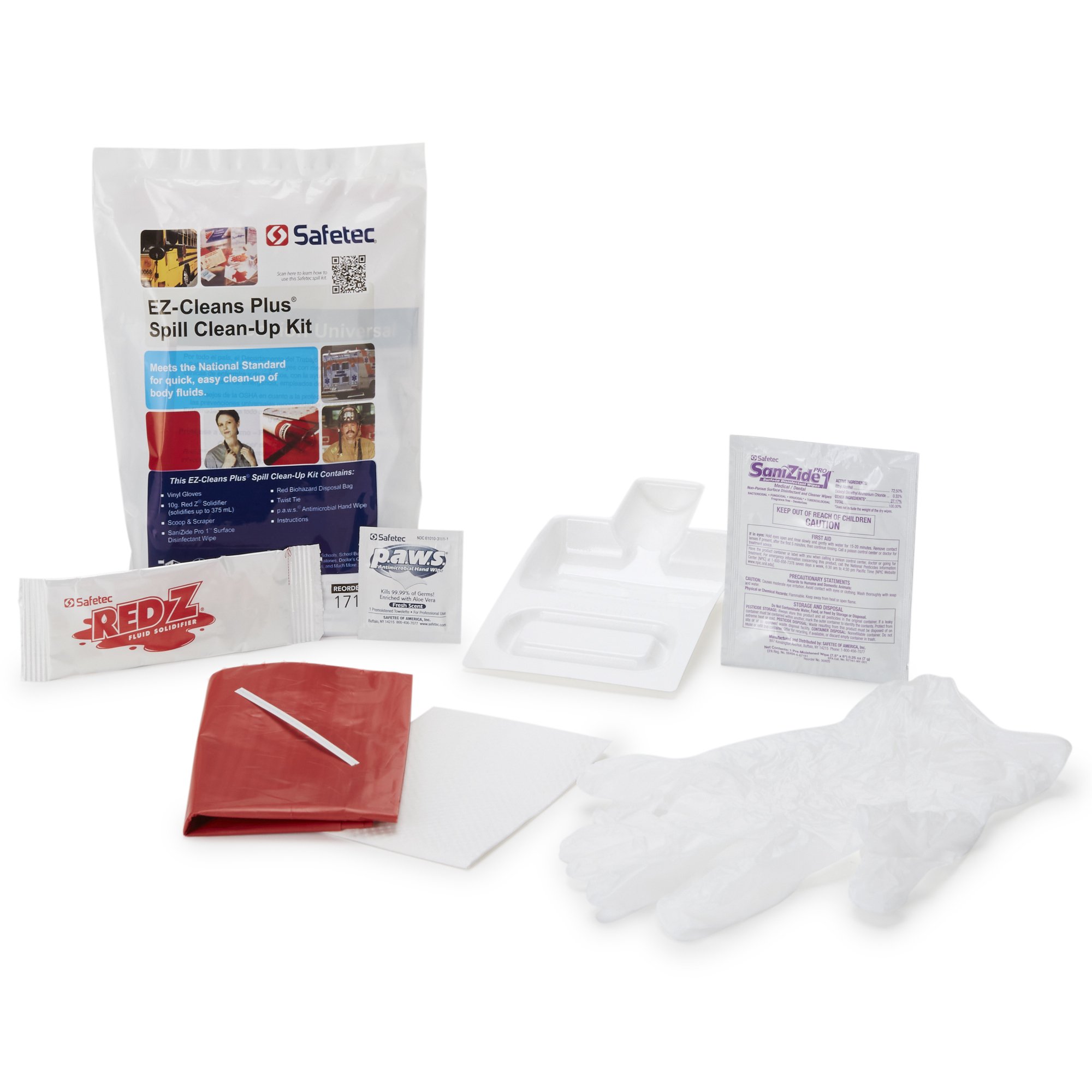 Safetec of America - 17121 EZ Cleans Plus™ Spill Kit