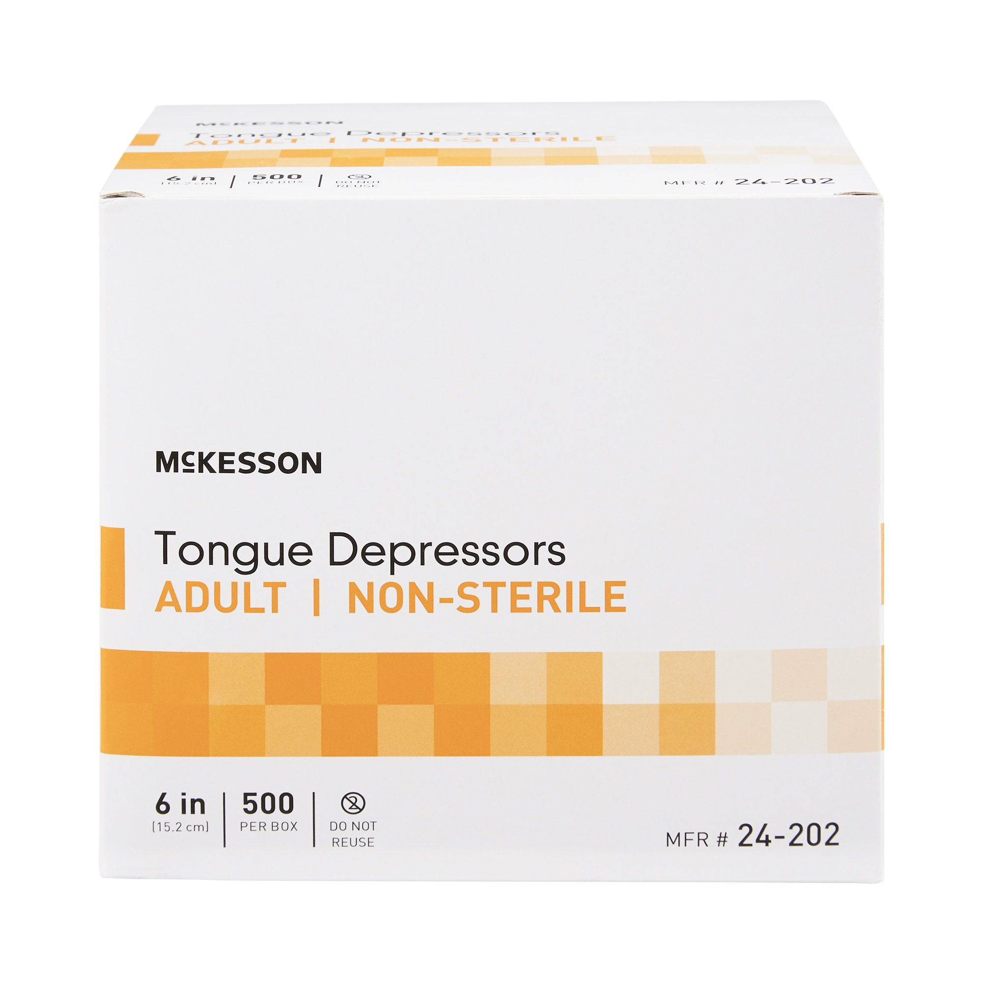 McKesson Brand - 24-202 McKesson Tongue Depressors for Adult Use