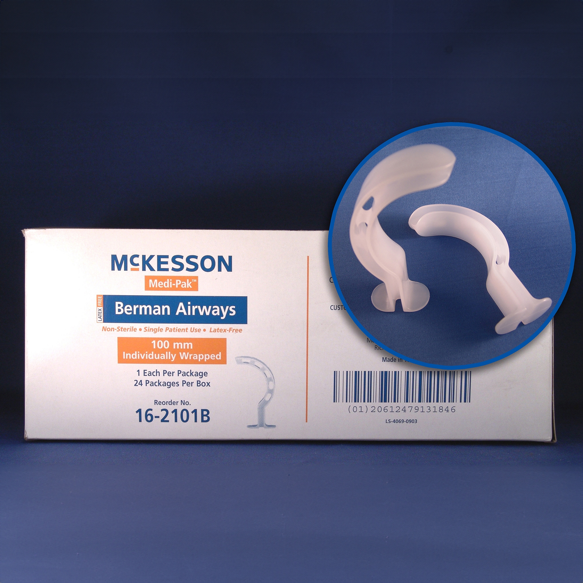 McKesson Brand - 16-241B McKesson Berman Oropharyngeal Airway