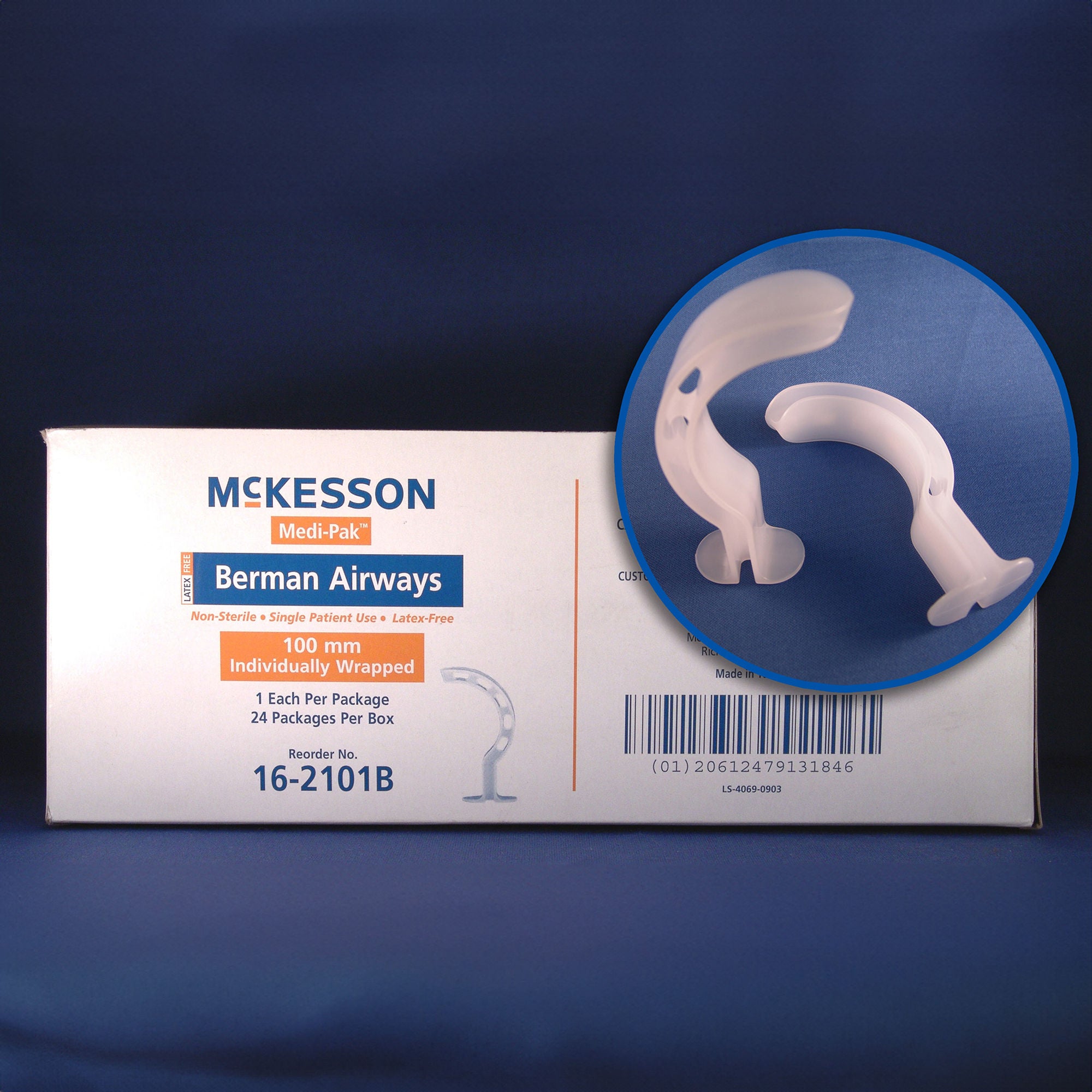 McKesson Brand - 16-261B McKesson Berman Oropharyngeal Airway