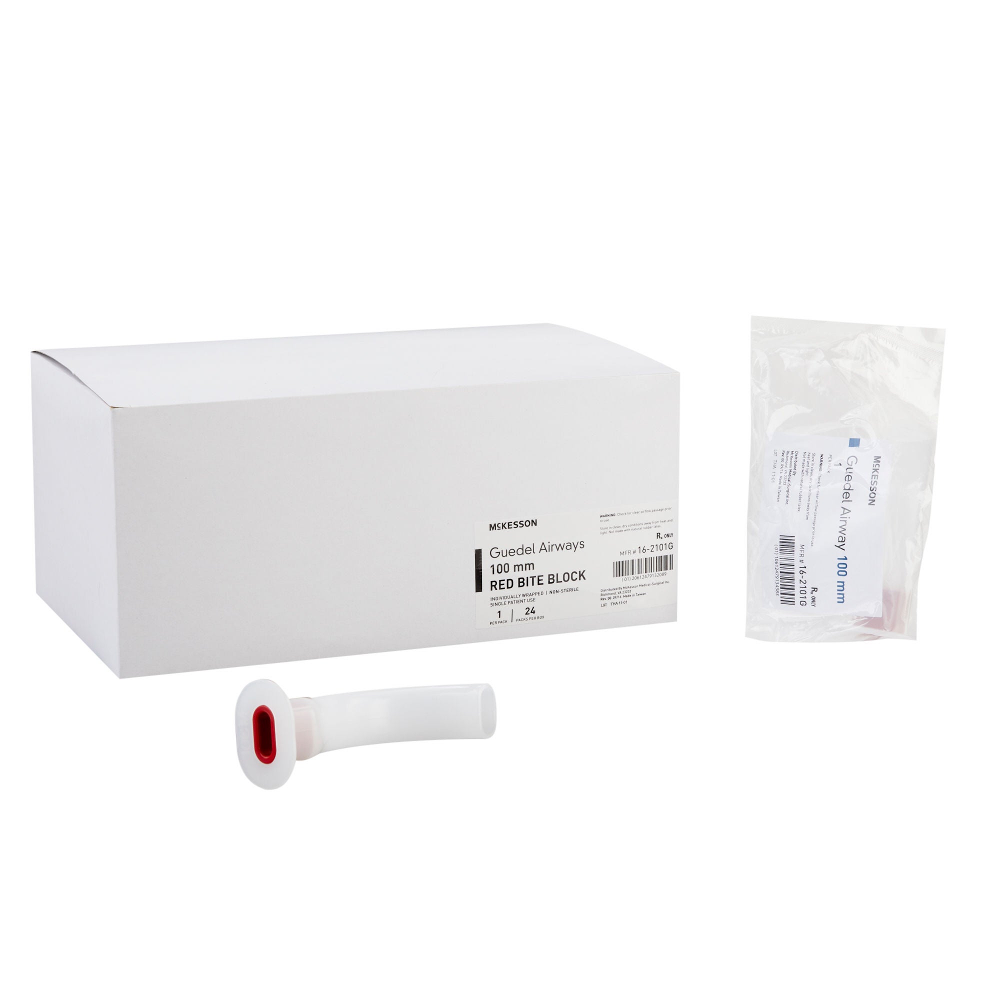 McKesson Brand - 16-2101G McKesson Guedel Oropharyngeal Airway