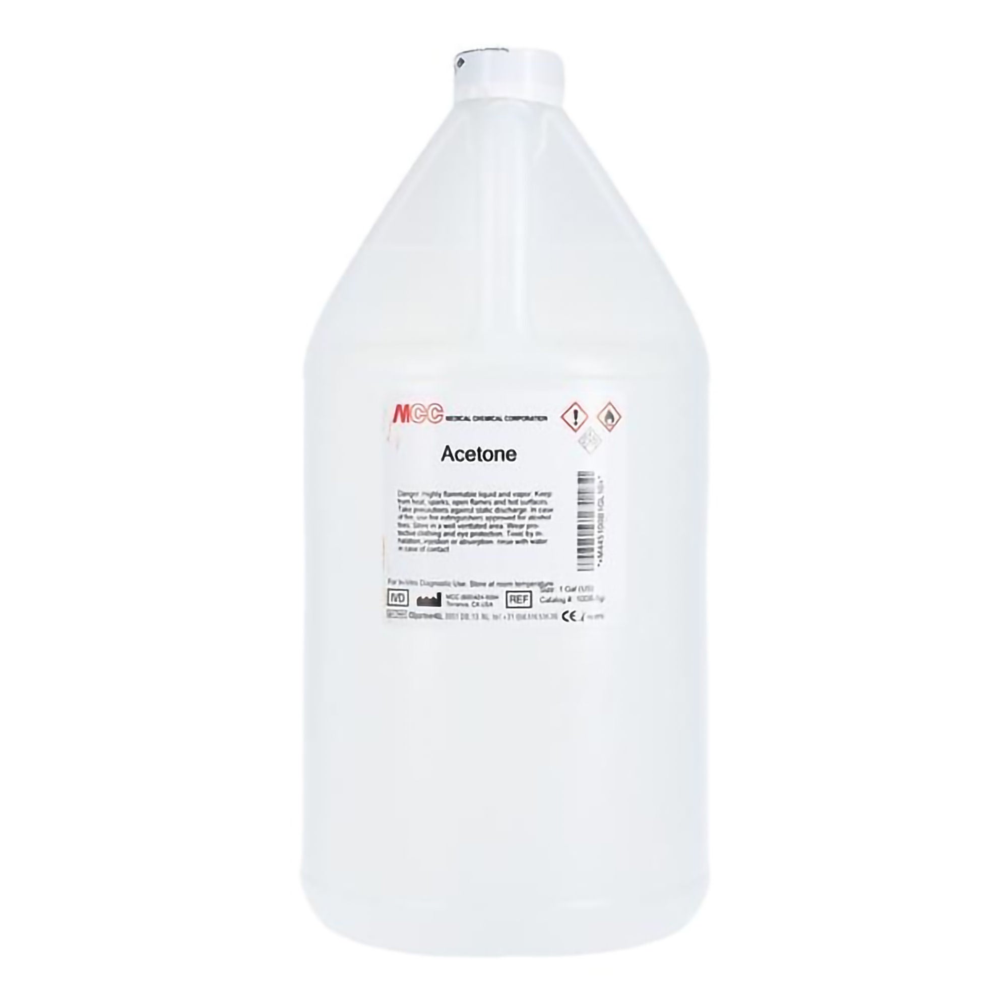 Medical Chemical - 100B-1GL Chemistry Reagent Acetone Alcohol Solvent 100% v/v 1 gal.