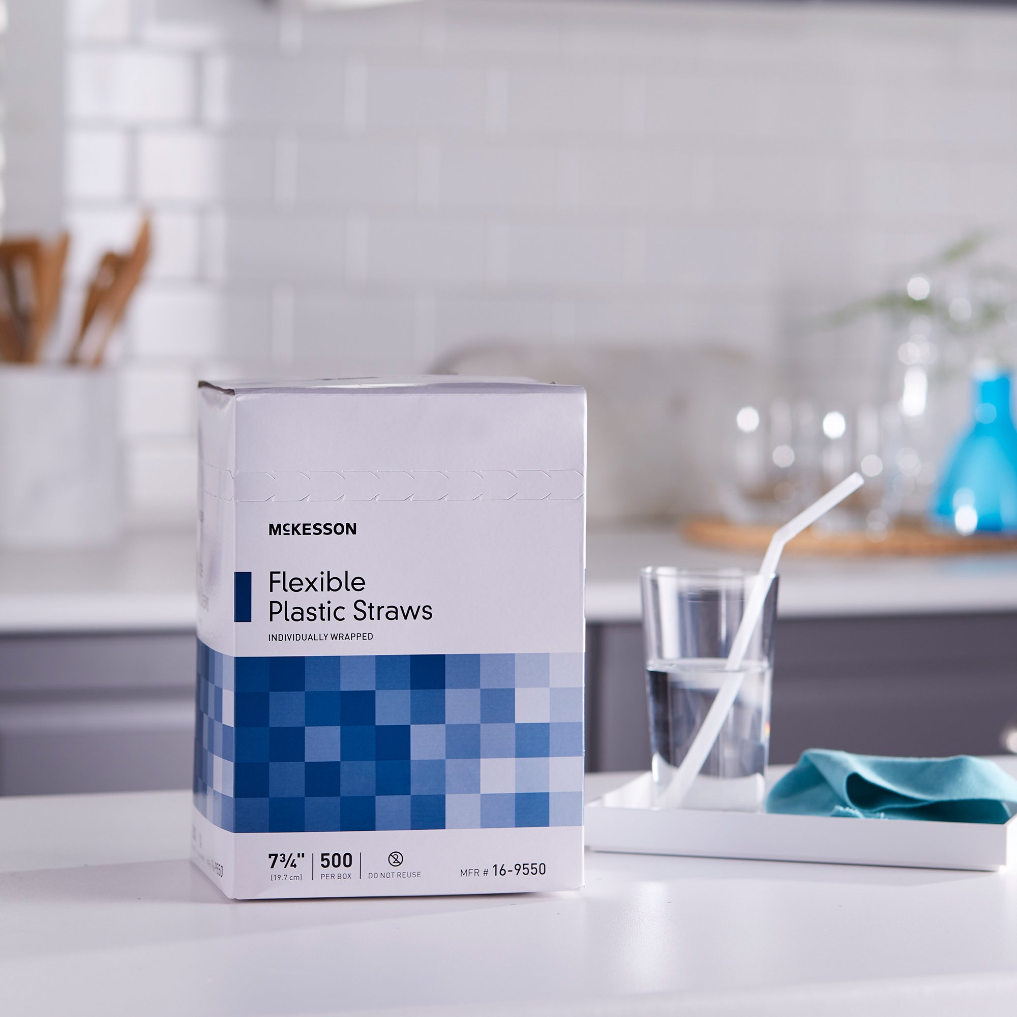 McKesson Brand - 16-9550 McKesson Flexible Drinking Straw