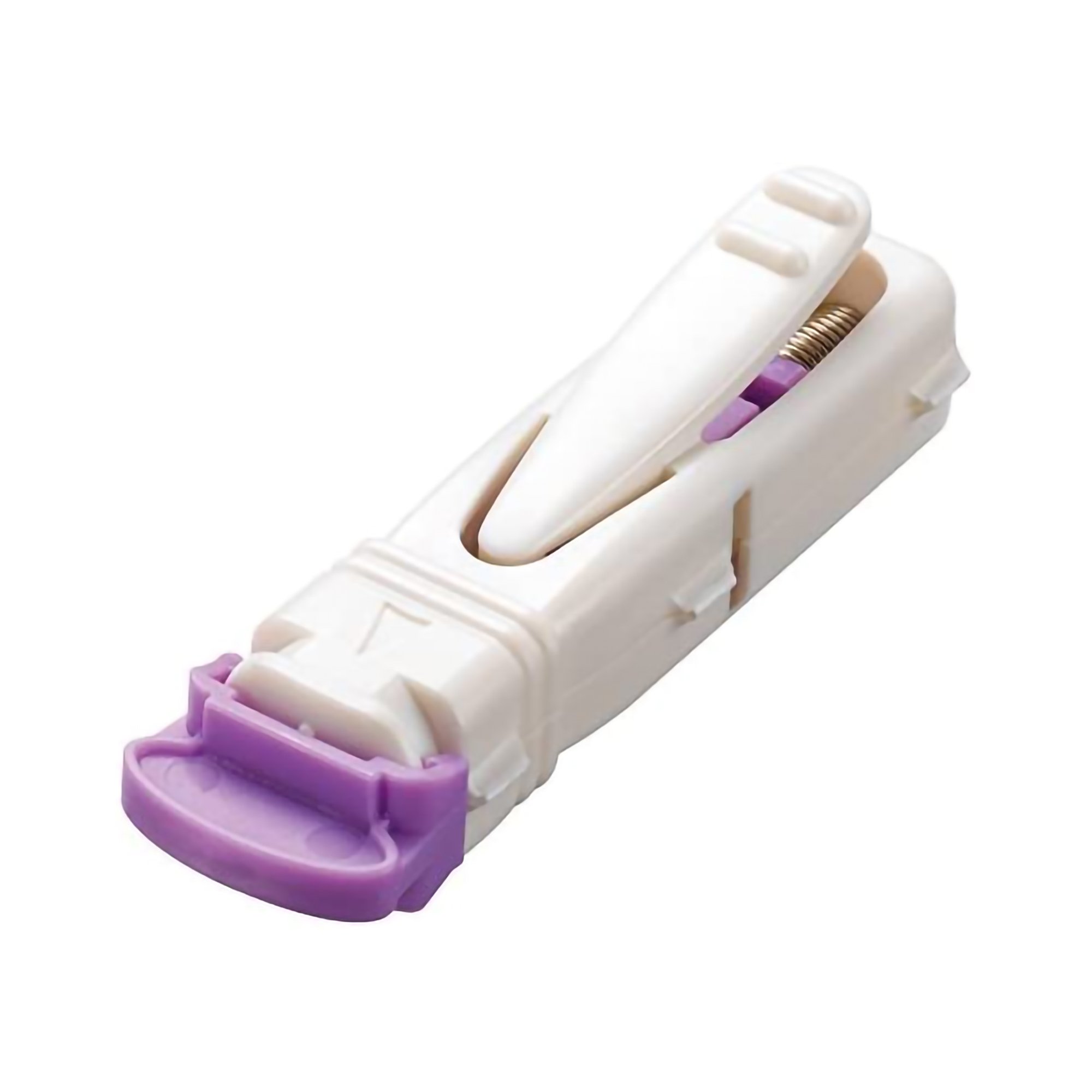 Owen Mumford AT 1042 - Unistik® 3 Comfort Safety Lancet for Low Flow Blood Glucose Testing, HbA1c - 100/Box