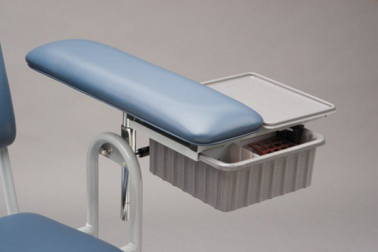 McKesson Brand 63-A20-SDL - McKesson Side Tray, Blood Draw Chair - 1/Each
