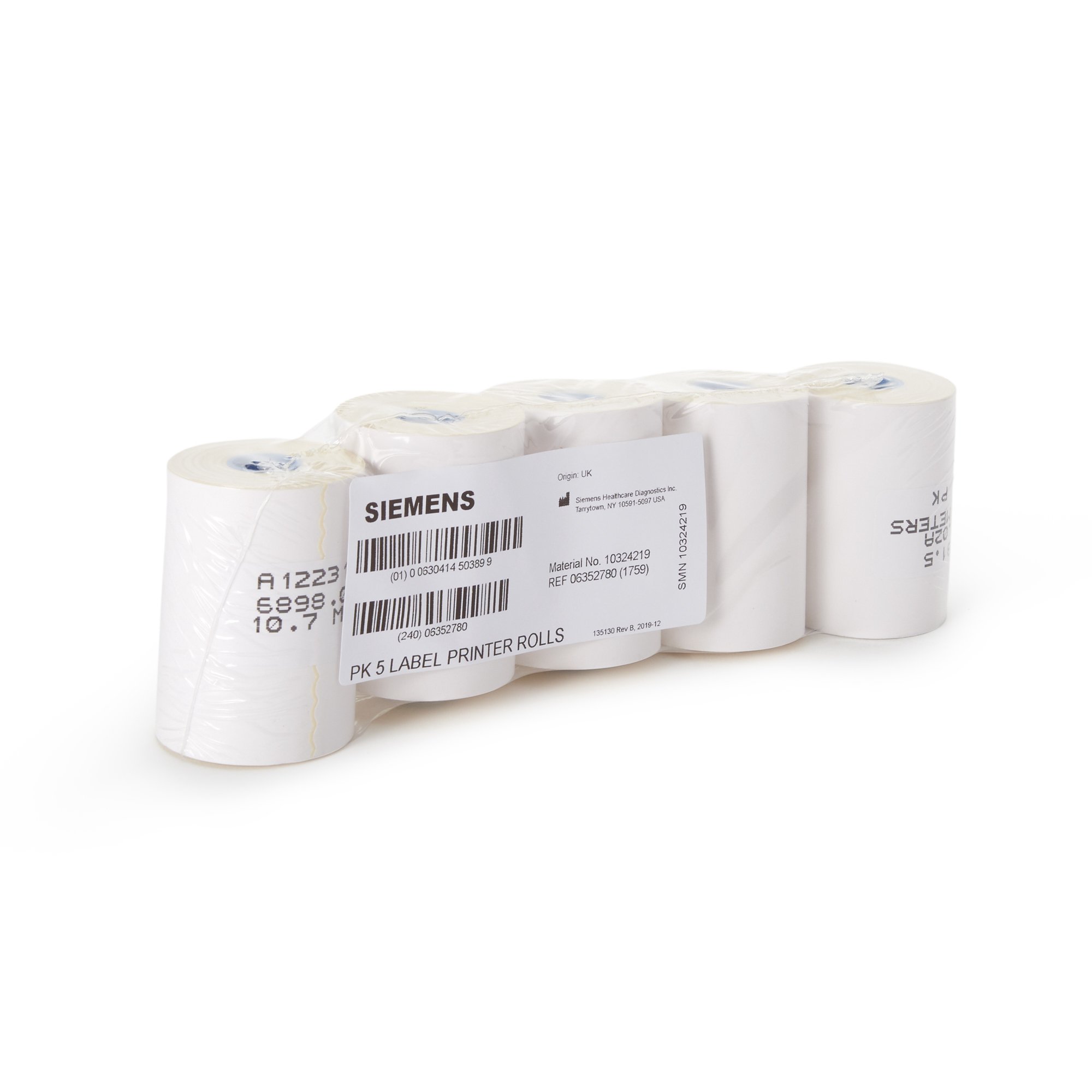 Siemens - 10324219 Clinitek® Label Printer Paper