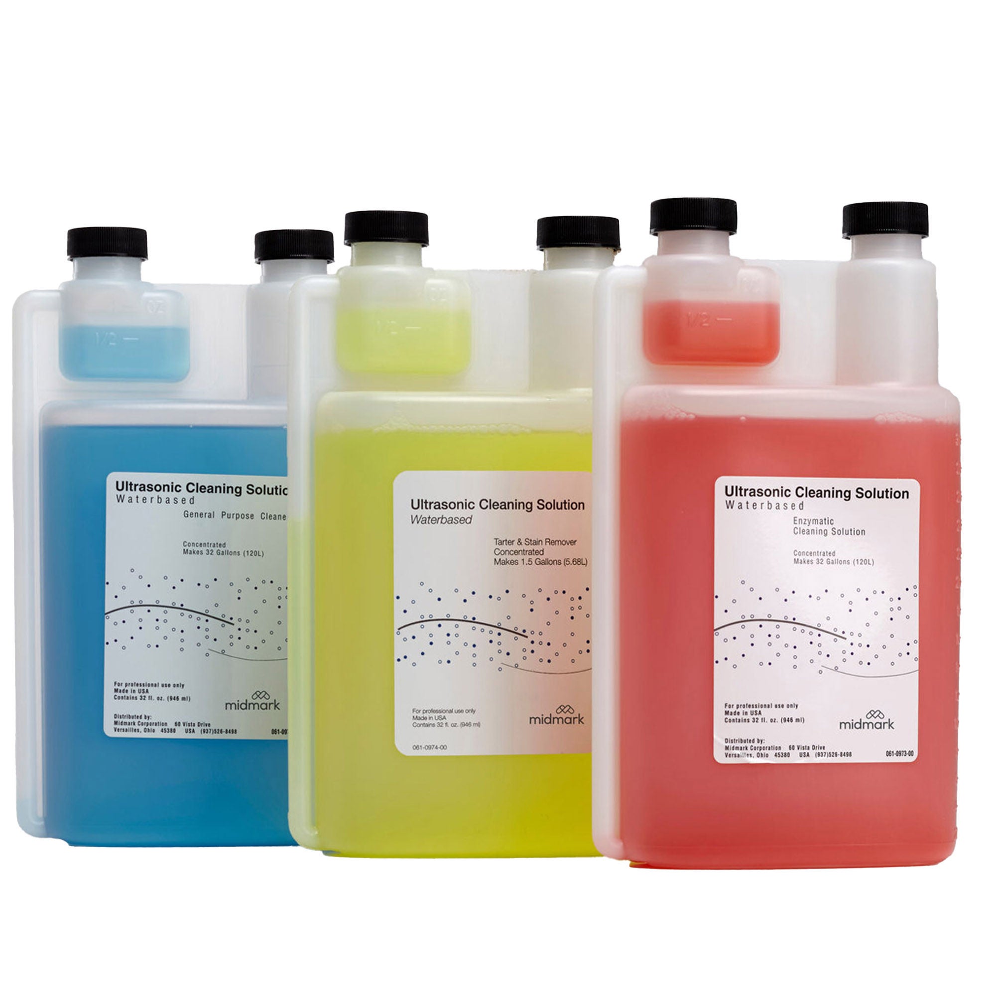 Midmark - 9A297001 Instrument Detergent Midmark® Liquid 32 oz. Bottle Unscented