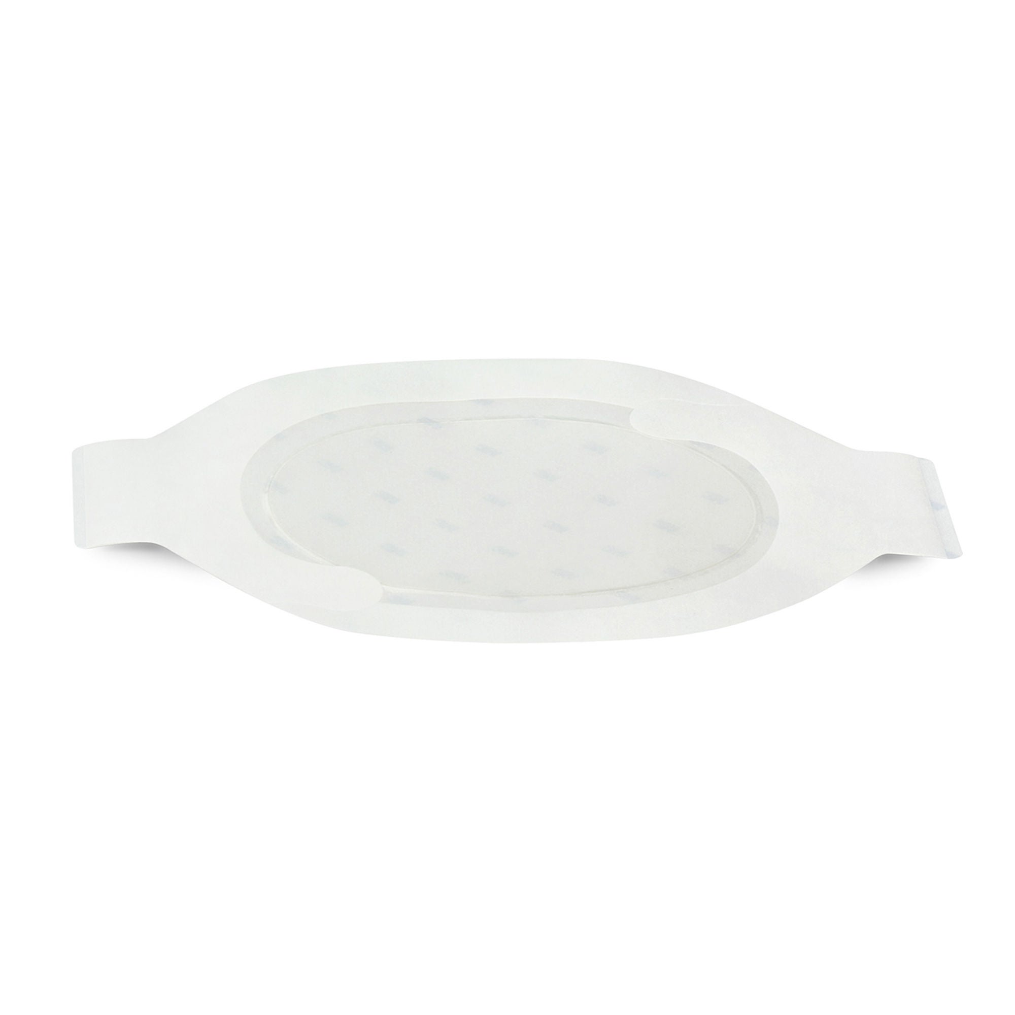 Solventum Corporation - 90803 Absorbent Acrylic Transparent Film Dressing 3M™ Tegaderm™ 5-5/8 X 6-1/4 Inch 2 Tab Delivery Oval Sterile