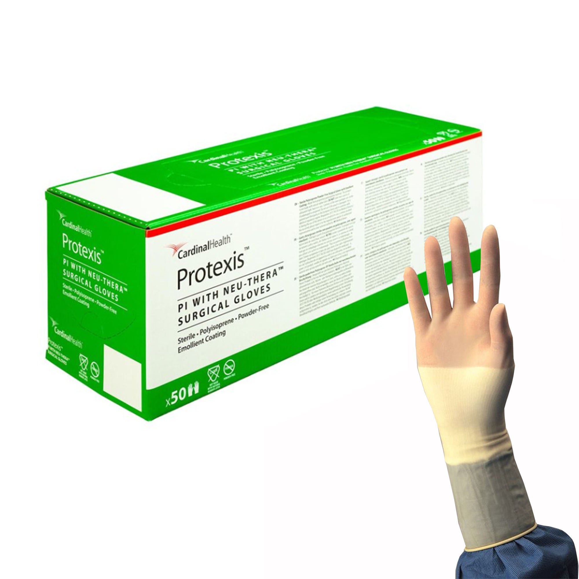 Cardinal - 2D73TE65 Protexis™ PI with Neu-Thera® Polyisoprene Surgical Glove