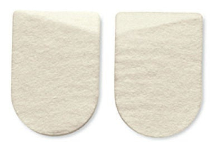 Hapad - LW2 Heel Pad Hapad® Adjustable Wool Felt White