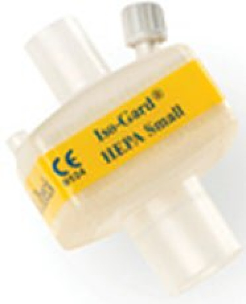 Teleflex LLC - 28062 Heat and Moisture Exchanger with Filter ISO-Gard® 26.24 mg H₂O/L @ VT 250 mL 2.3 cm H₂O @ 30 LPM