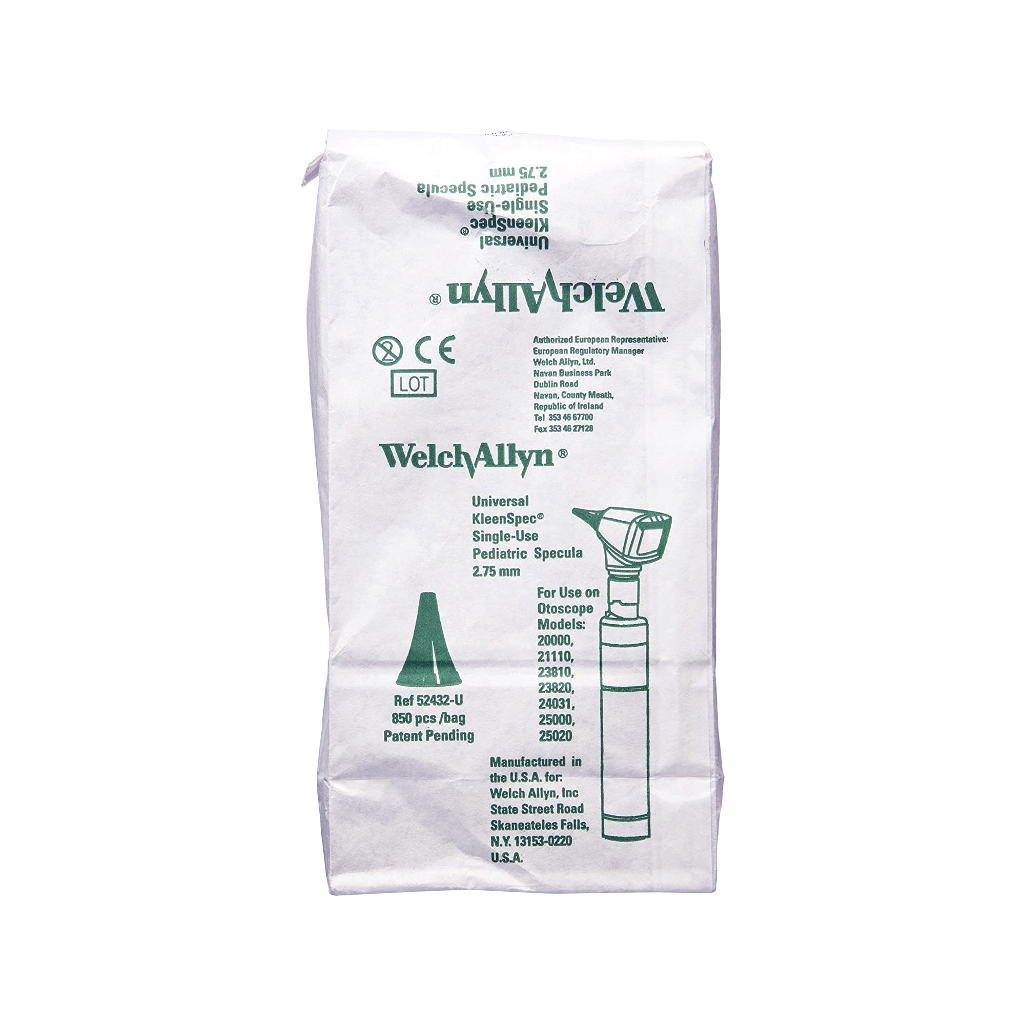 Welch Allyn - 52432-U WelchAllyn® 524 Series KleenSpec® Ear Speculum