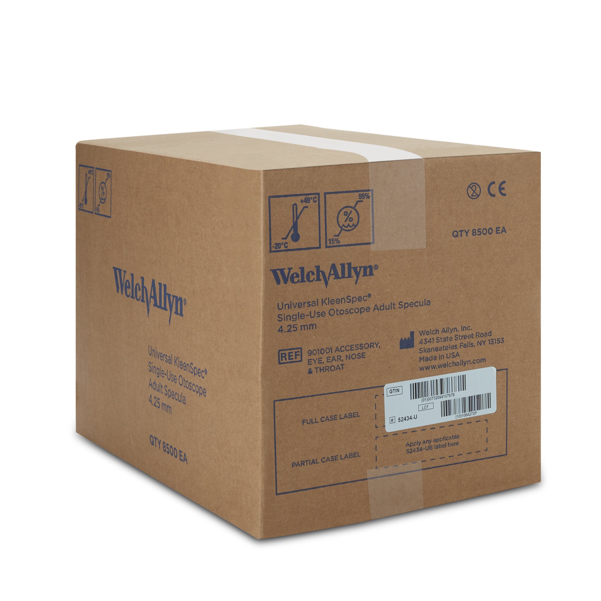 Welch Allyn - 52434-U Welch Allyn® 524 Series KleenSpec® Ear Speculum Tip