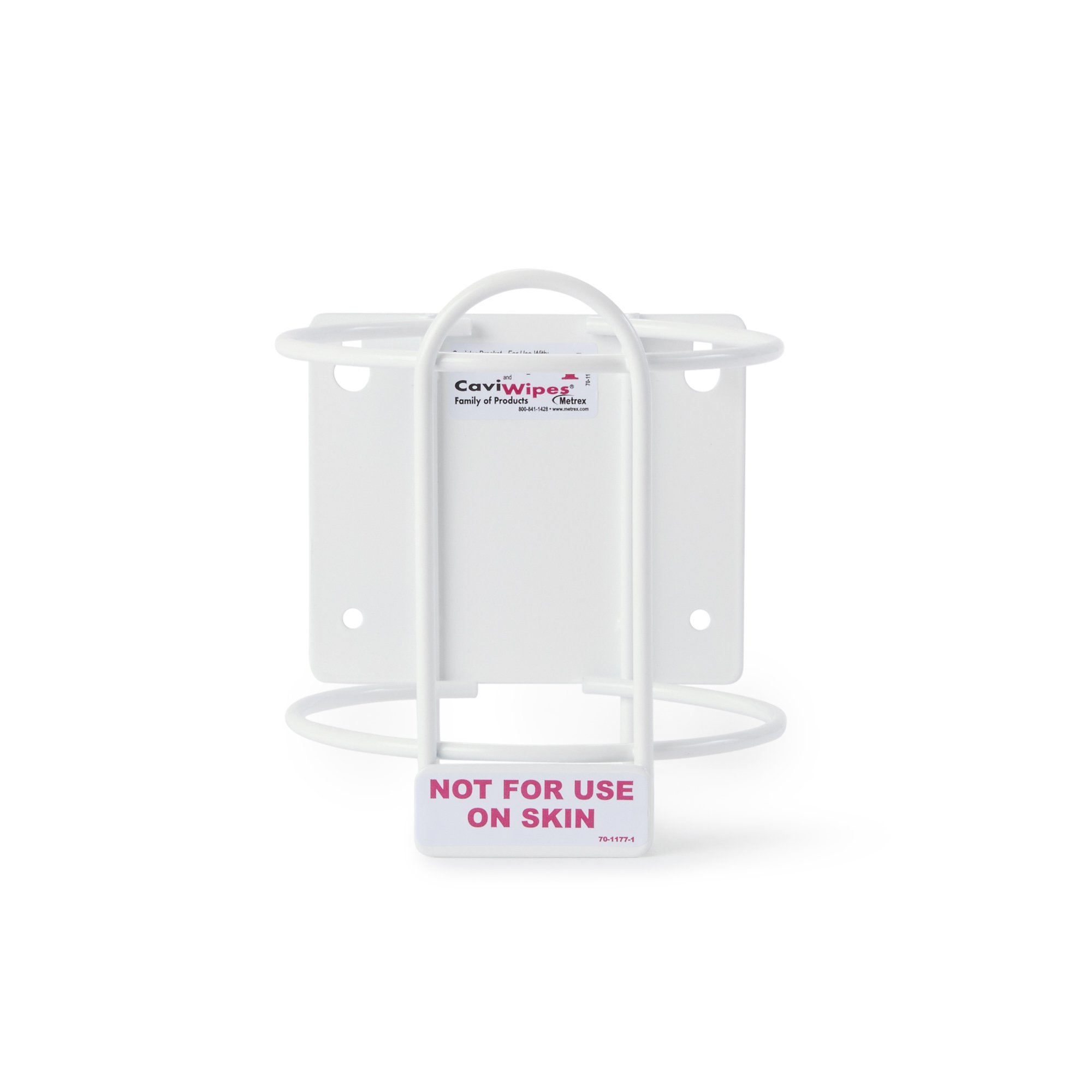 Metrex Research 13-1175 - CaviWipes™ Wall Bracket, 5.5 x 5.5 x 6 Inch - 1/Each, 12/Case