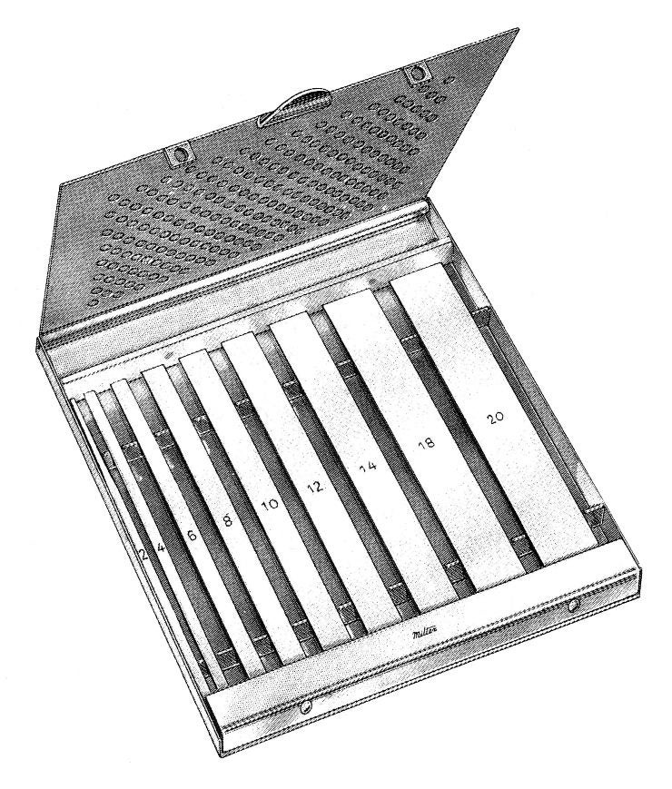 Integra Lifesciences - 27-610 Osteotome Set Miltex® Swiss Straight Blade OR Grade Stainless Steel NonSterile 5 Inch Length