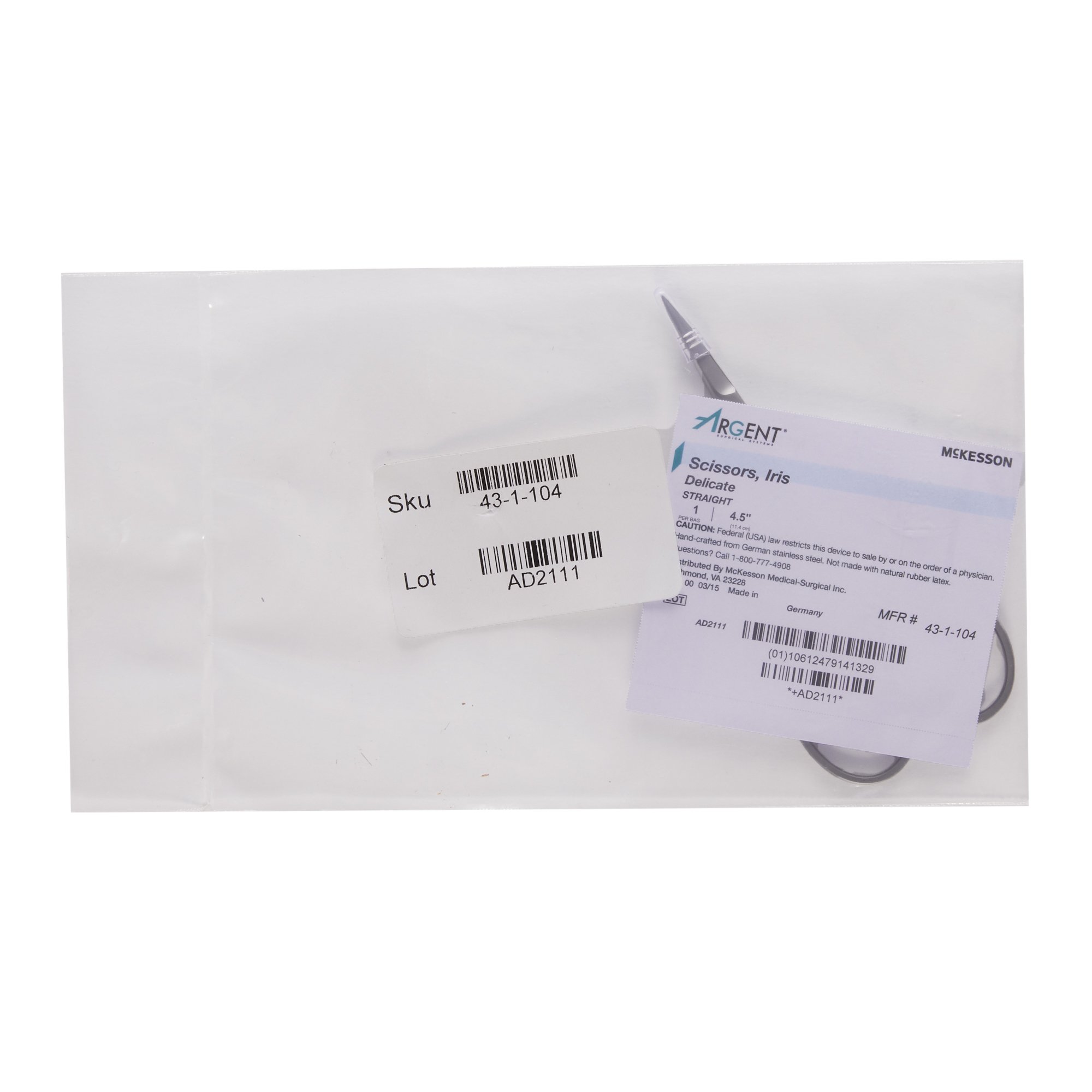 McKesson Brand 43-1-105 - McKesson Argent™ Utility Scissors - 1/Each
