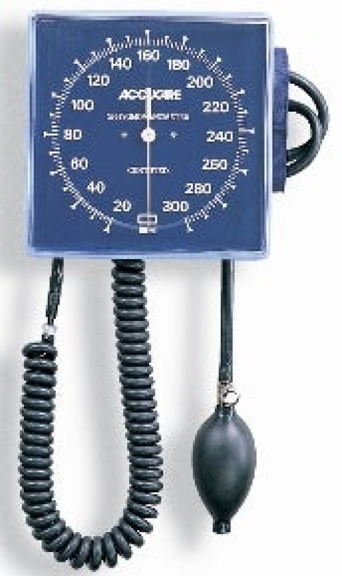 Medline - MDS9400 Aneroid Sphygmomanometer Unit Nite-Shift Adult Cuff Arm Nylon Cuff 23 - 40 cm Wall Mount