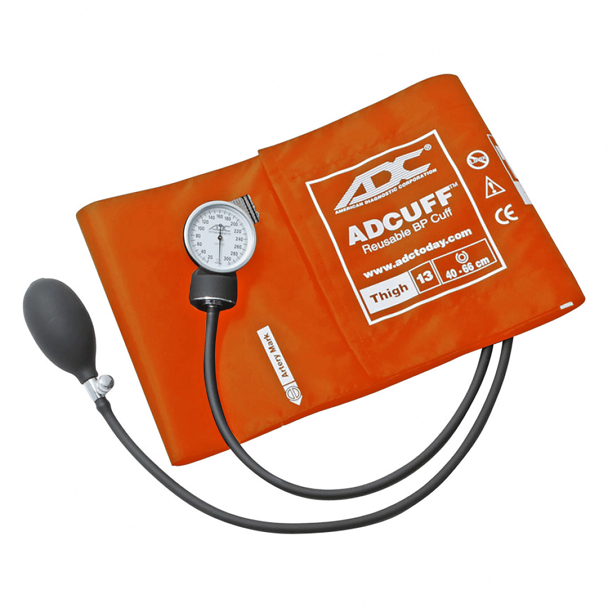 American Diagnostic Corp - 760-13TOR Aneroid Sphygmomanometer Unit Prosphyg™760 Series Thigh Cuff Thigh Nylon Cuff 40 - 66 cm Pocket Aneroid