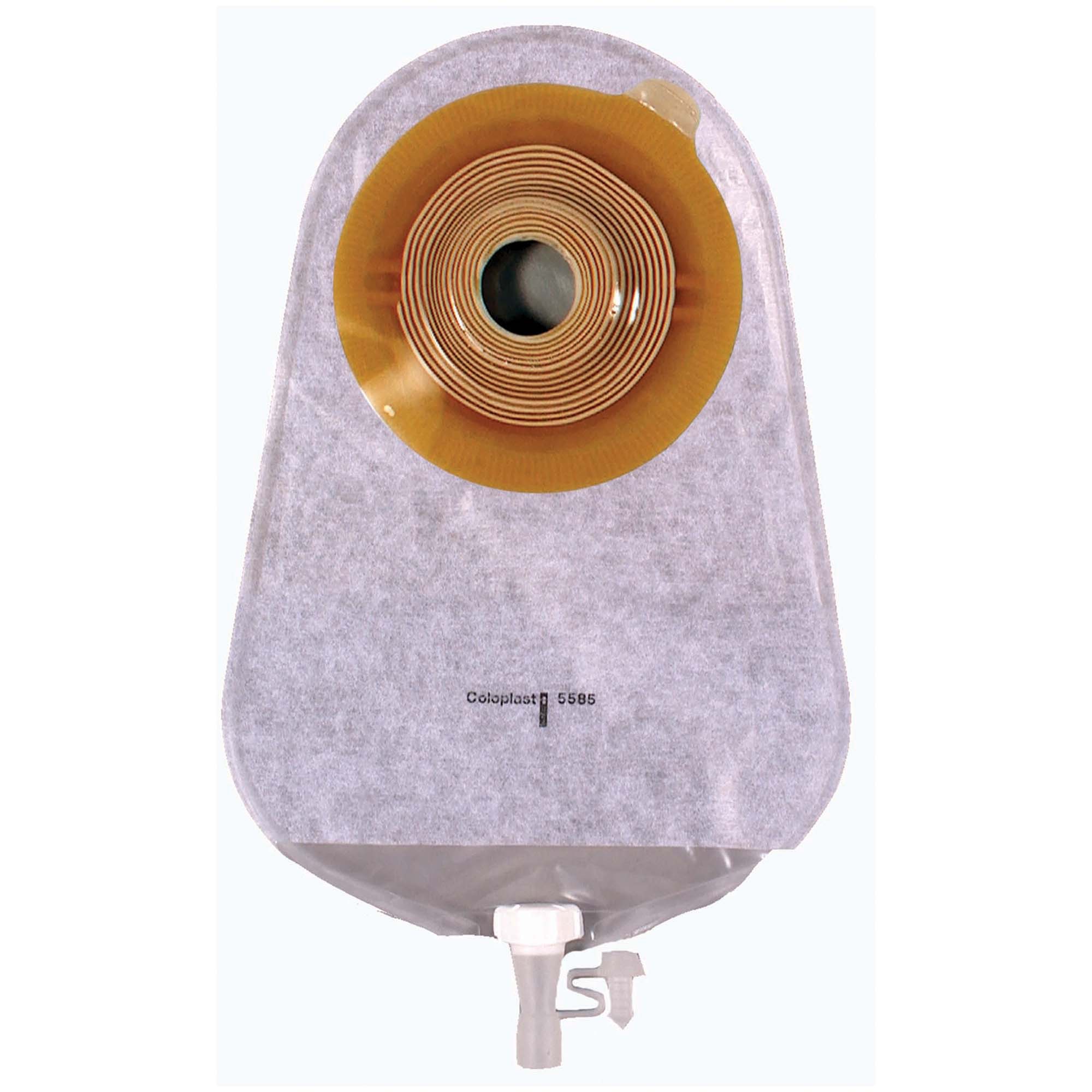 Coloplast - 12992 Assura® Deep Convex 1-Piece Transparent Urostomy Pouch