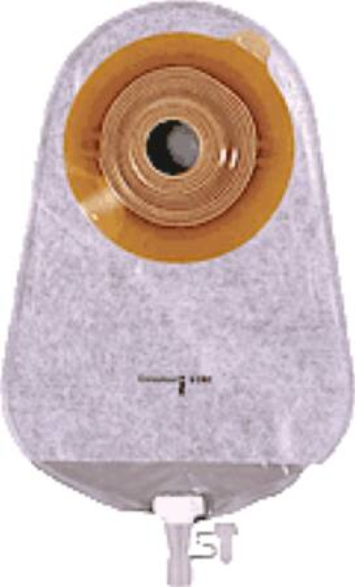 Coloplast 12992 - Assura® Deep Convex 1-Piece Transparent Urostomy Pouch, 18mm stoma - 10/Box