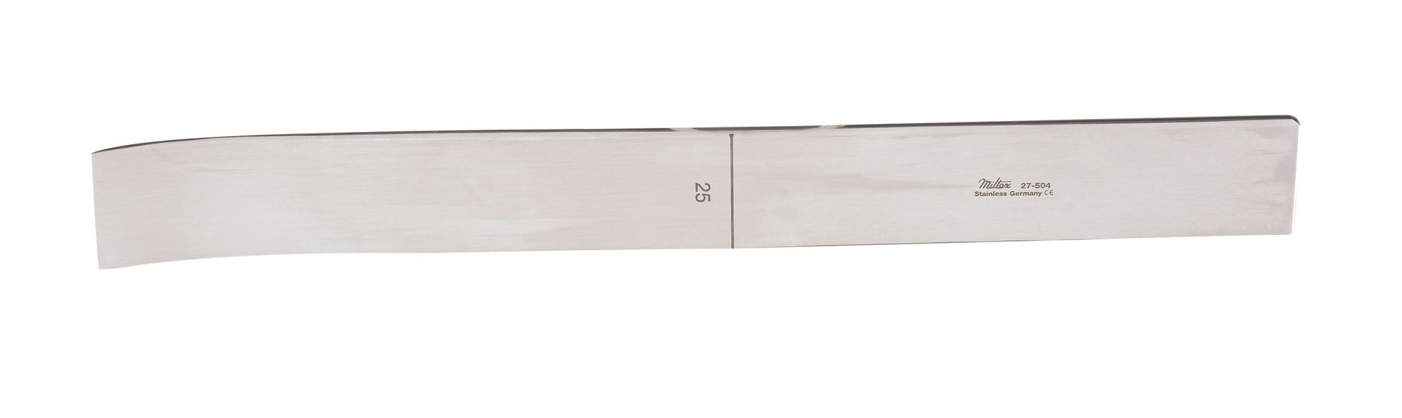 Integra Lifesciences - 27-504 Osteotome Miltex® Lambotte 25 mm Width Curved Blade OR Grade German Stainless Steel NonSterile 9 Inch Length
