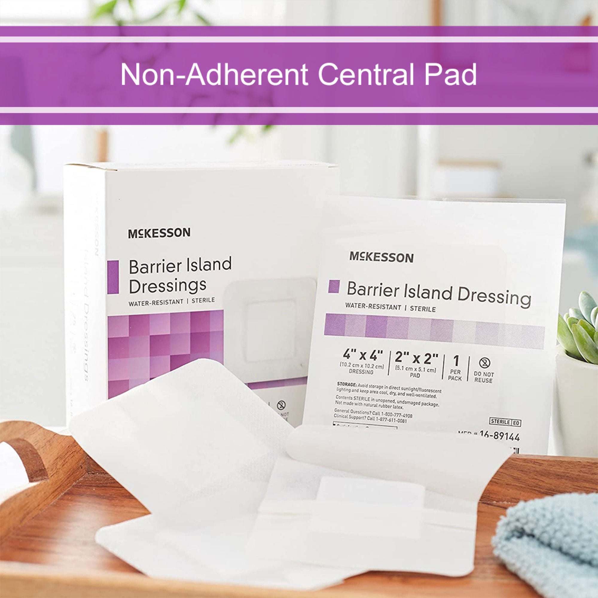 McKesson Barrier Island Composite Dressing 16-89144 by McKesson Brand
