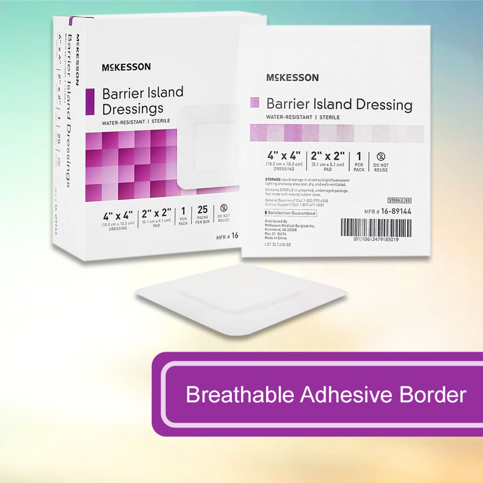 McKesson Barrier Island Composite Dressing 16-89144 by McKesson Brand